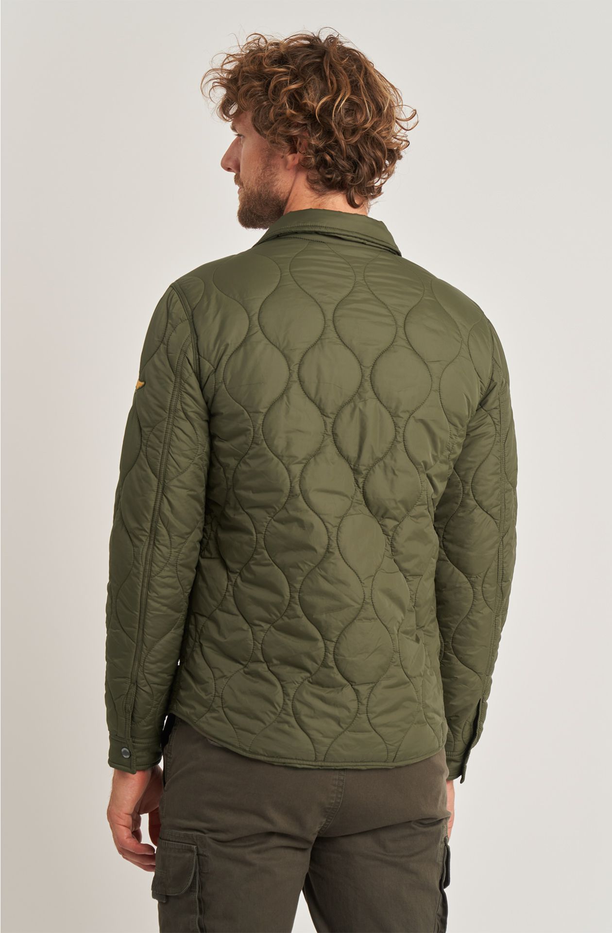 Men's Aviazione Navale jacket in quilted nylon