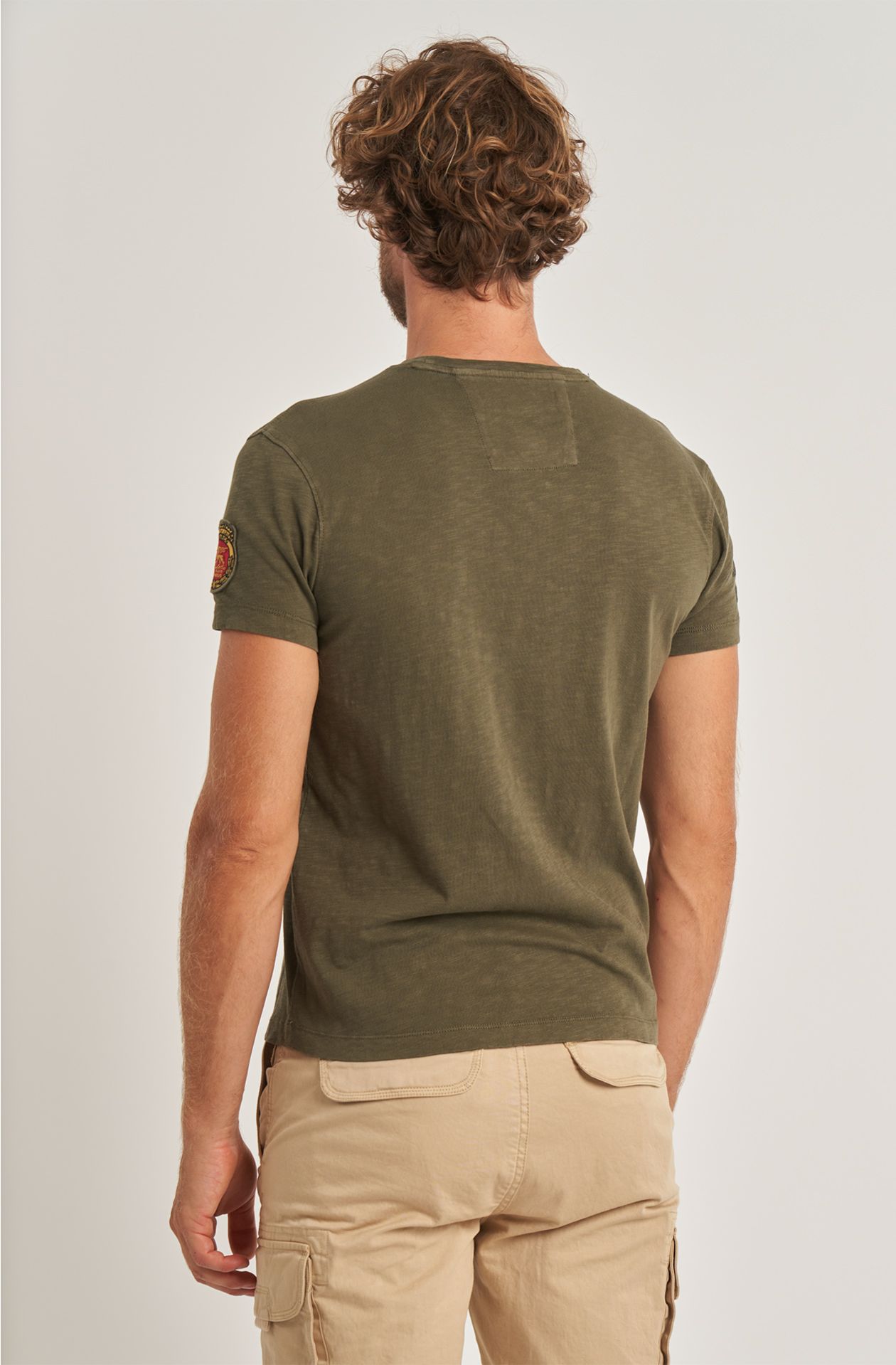 Brigata Marina San Marco men's t-shirt in half-sleeved cotton