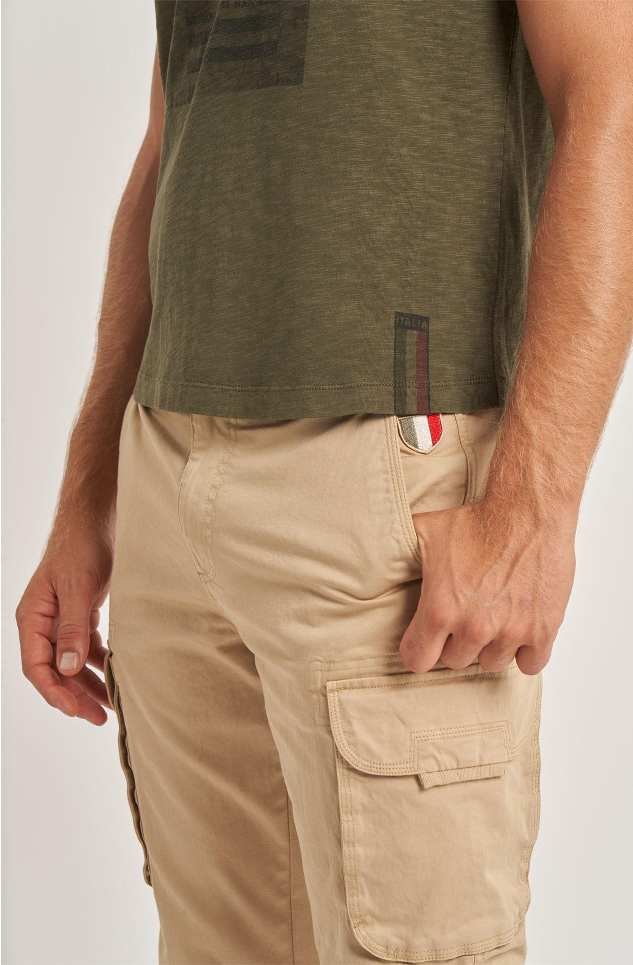 Brigata Marina San Marco men's t-shirt in half-sleeved cotton