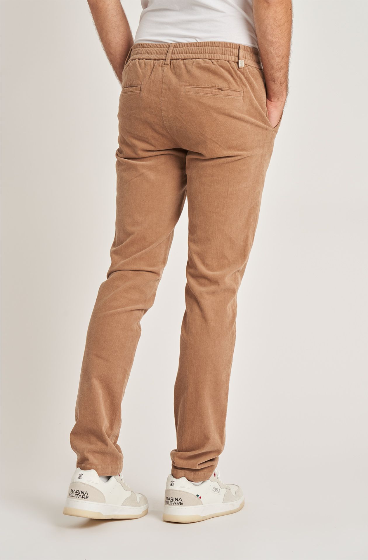 Pantalone da uomo in velluto a coste