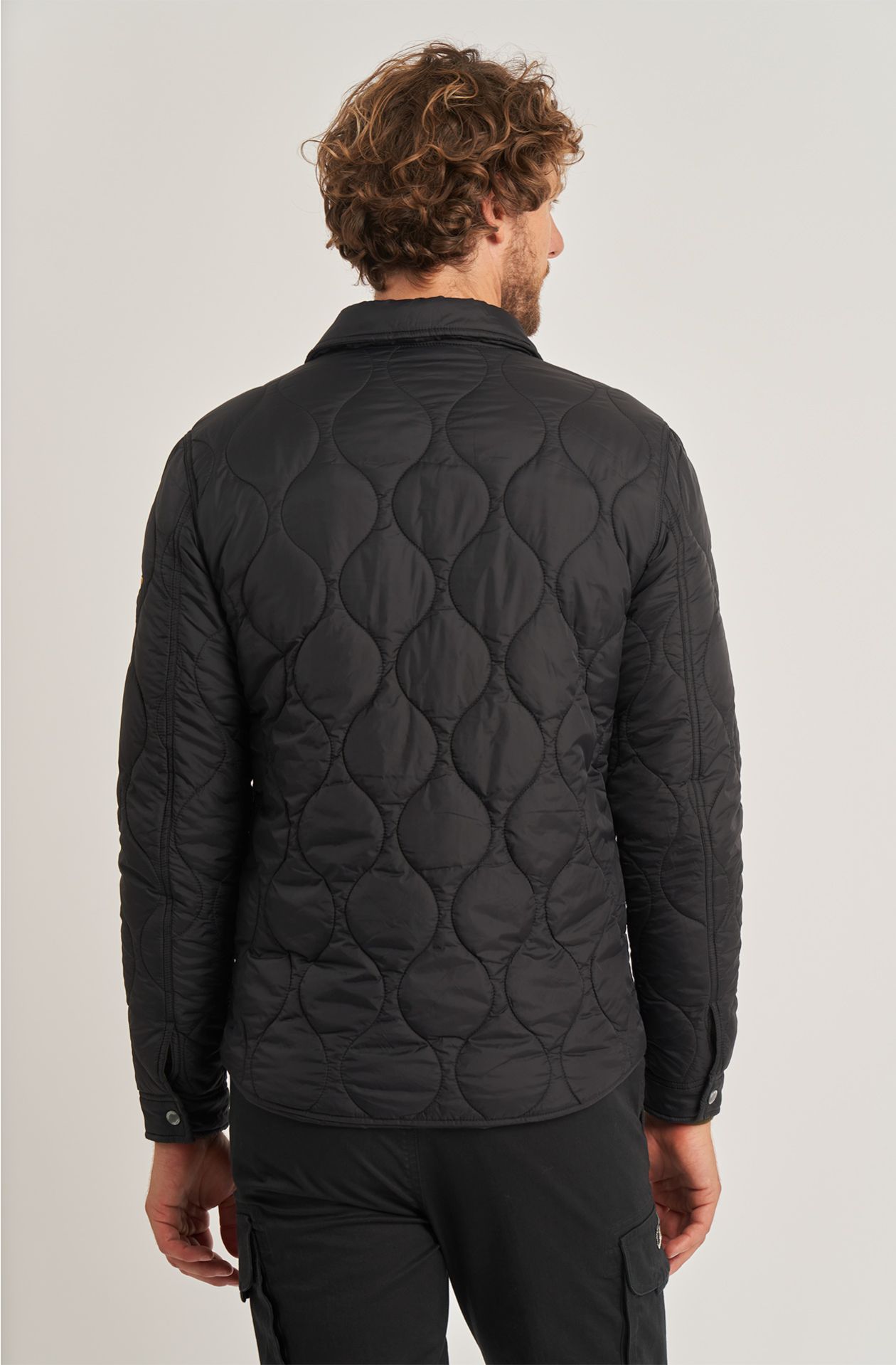 Men's Aviazione Navale jacket in quilted nylon