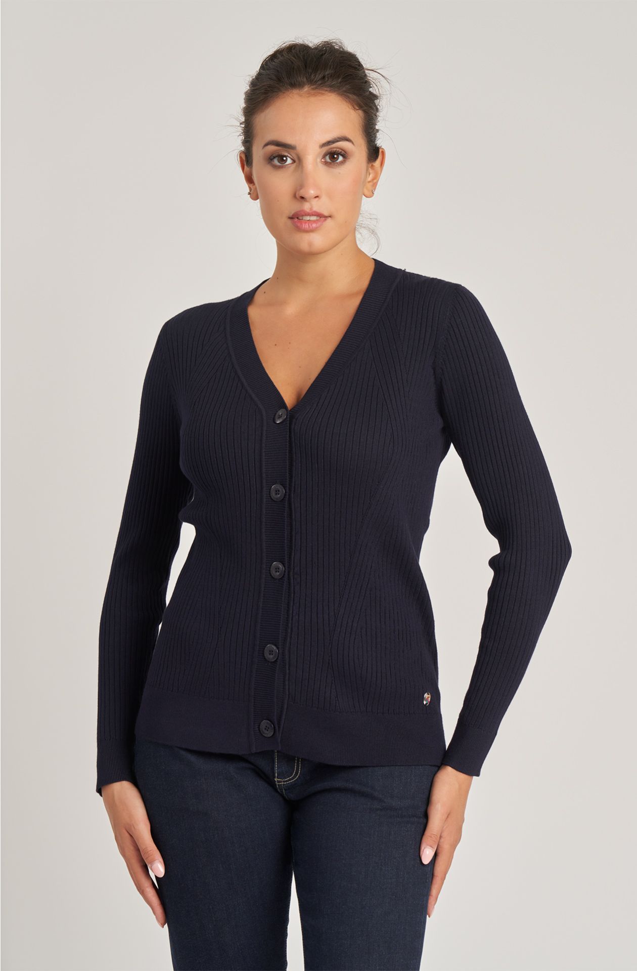 Cardigan da donna in misto viscosa