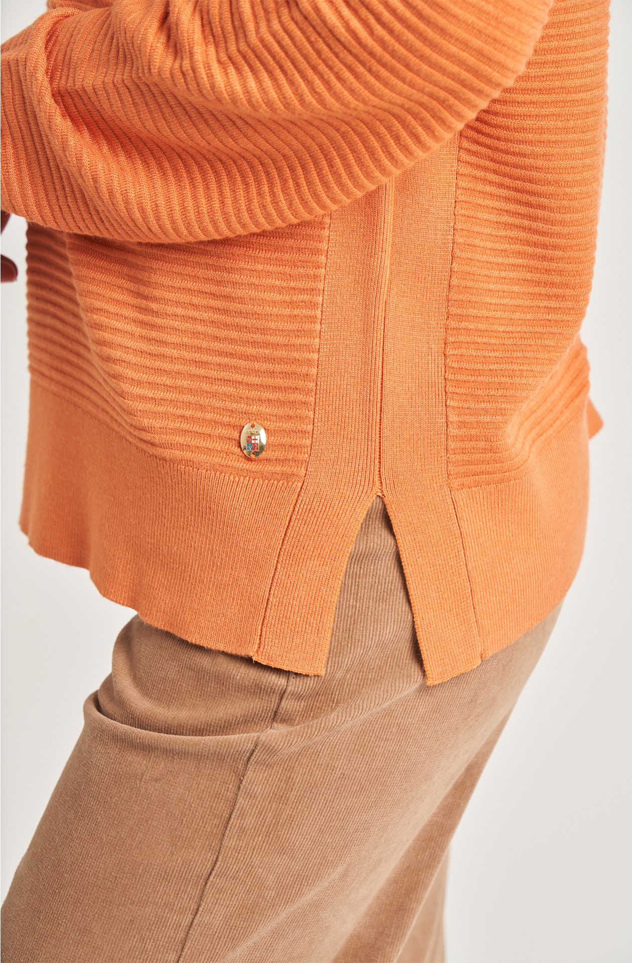 Maglia da donna in misto viscosa modello over