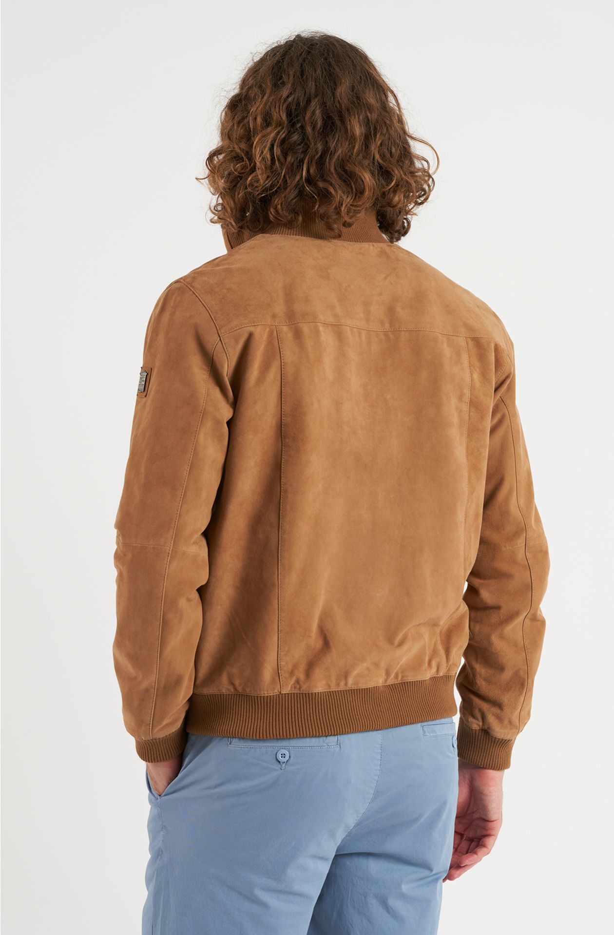 Giubbotto uomo camoscio