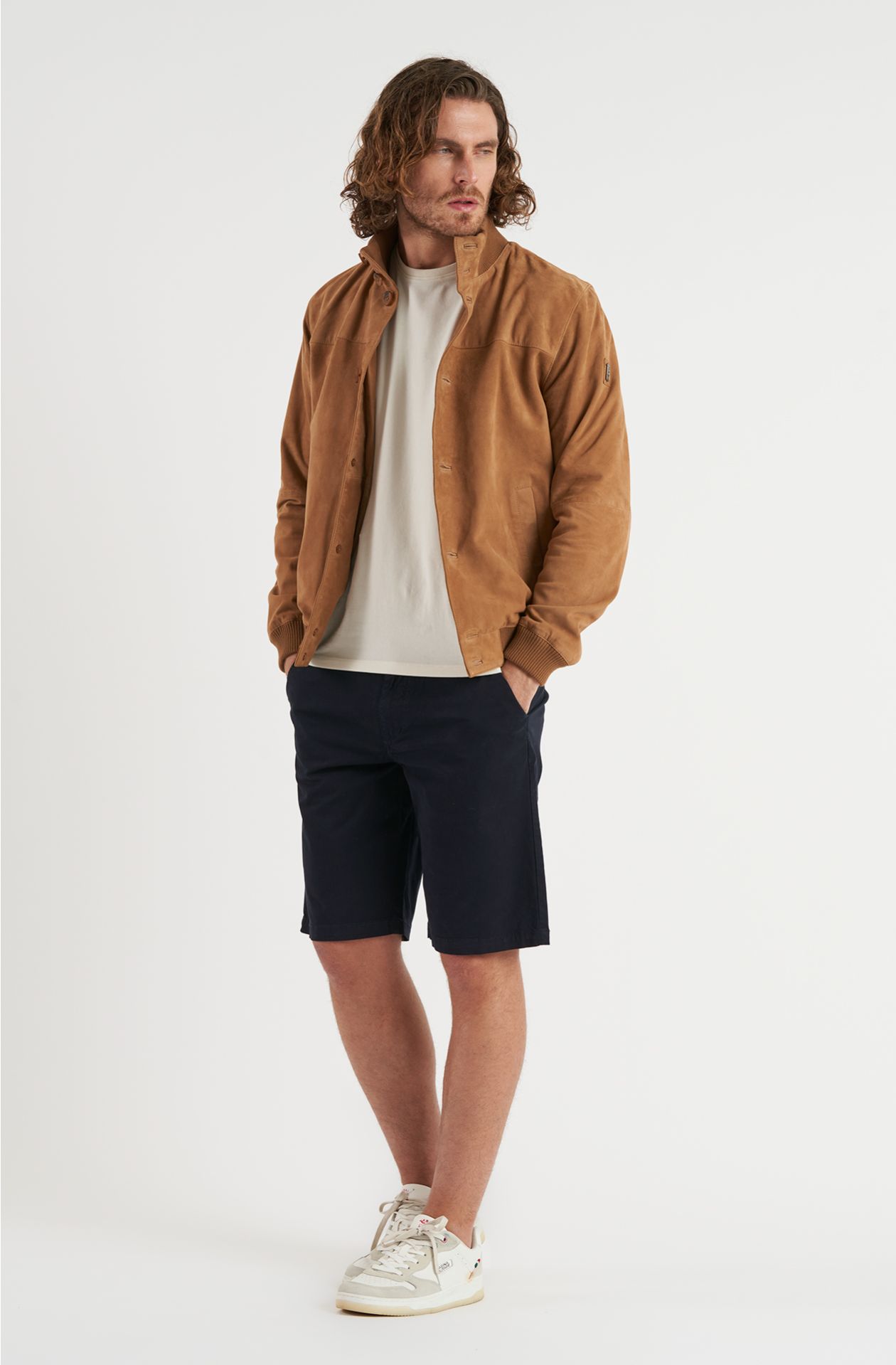 Giubbotto uomo camoscio