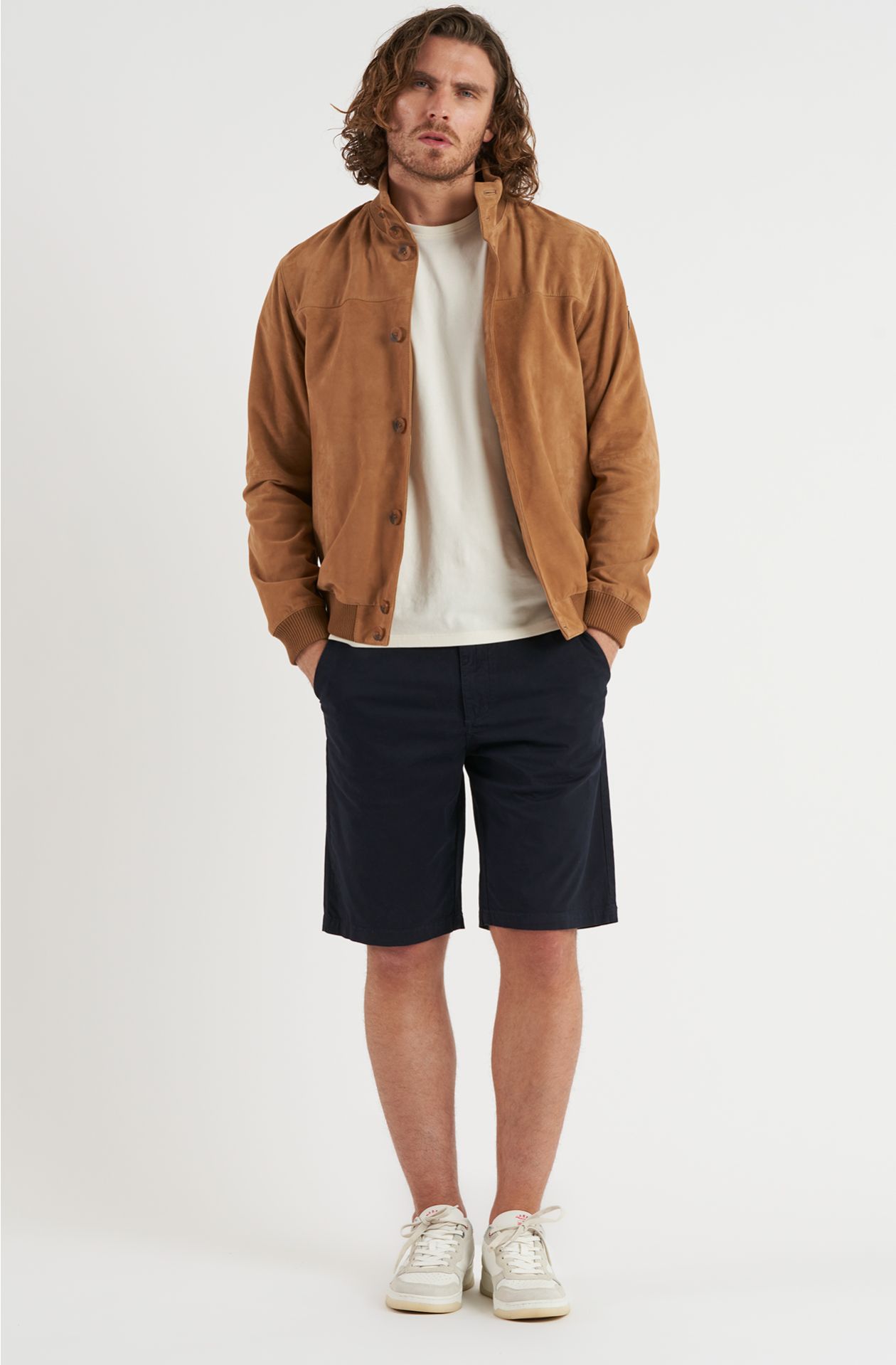 Giubbotto uomo camoscio