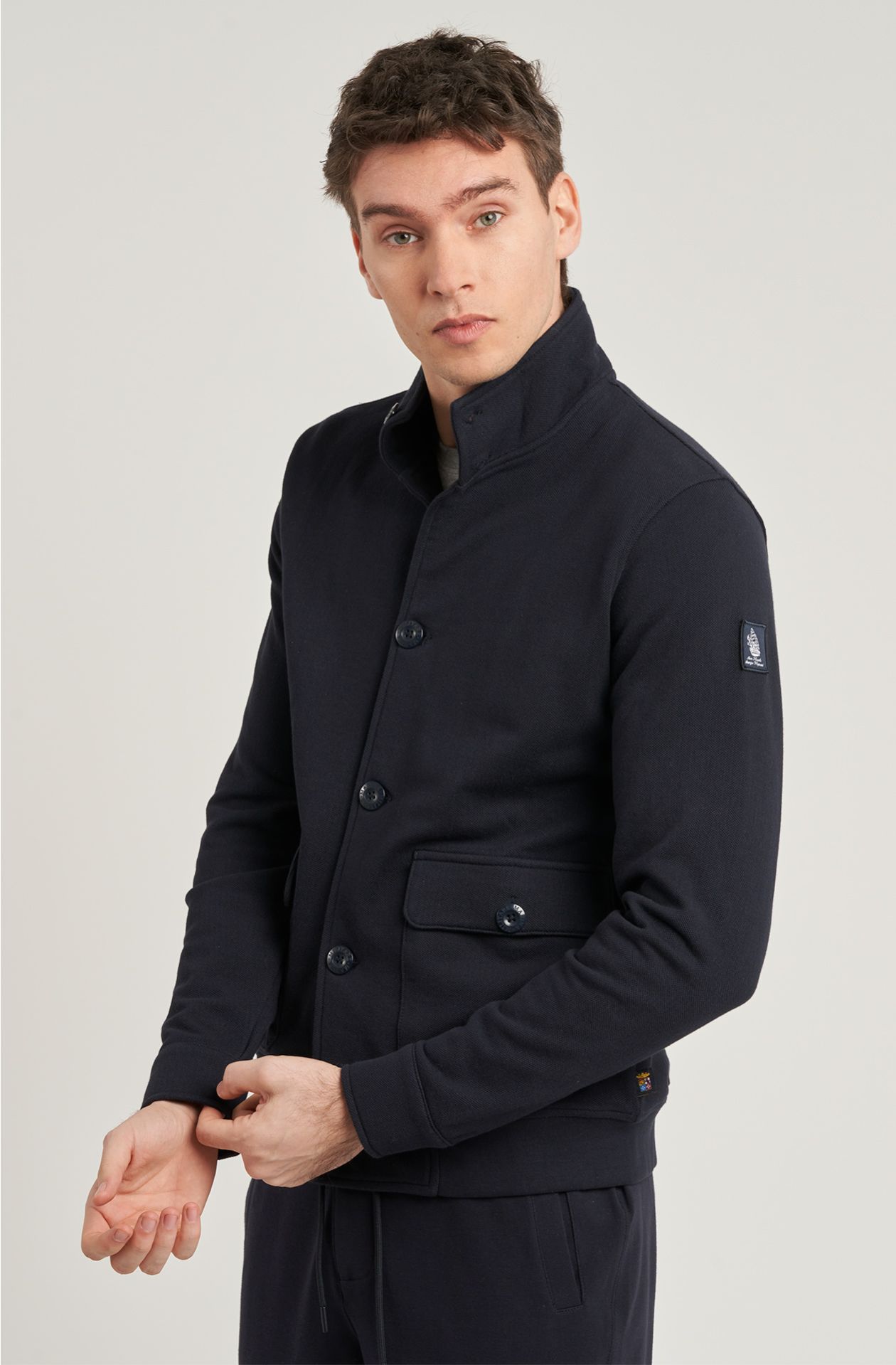 Amerigo Vespucci Piquet Men's Sweatshirt