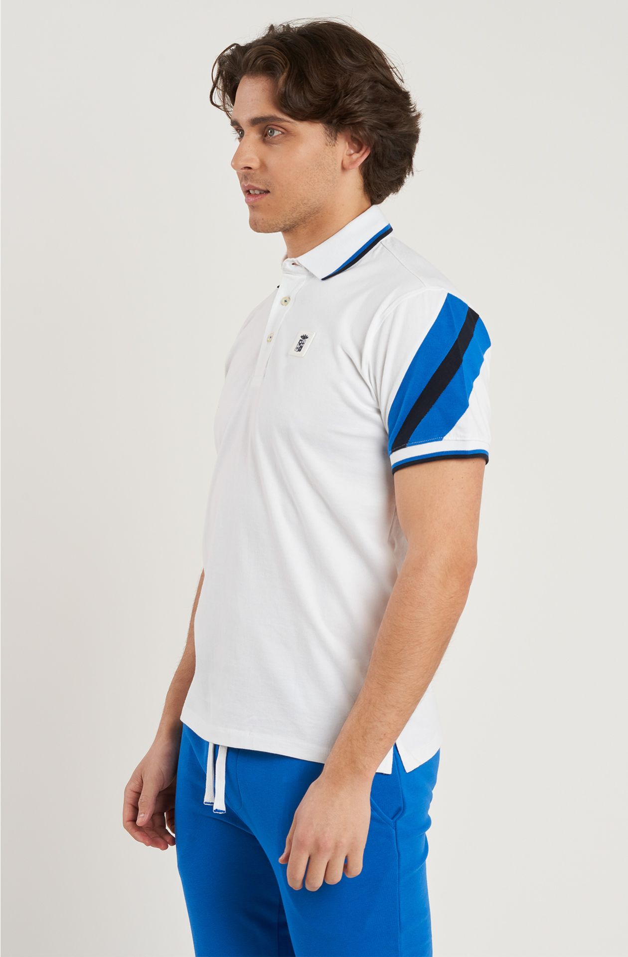 Polo da uomo Regate vele d'epoca in cotone jersey