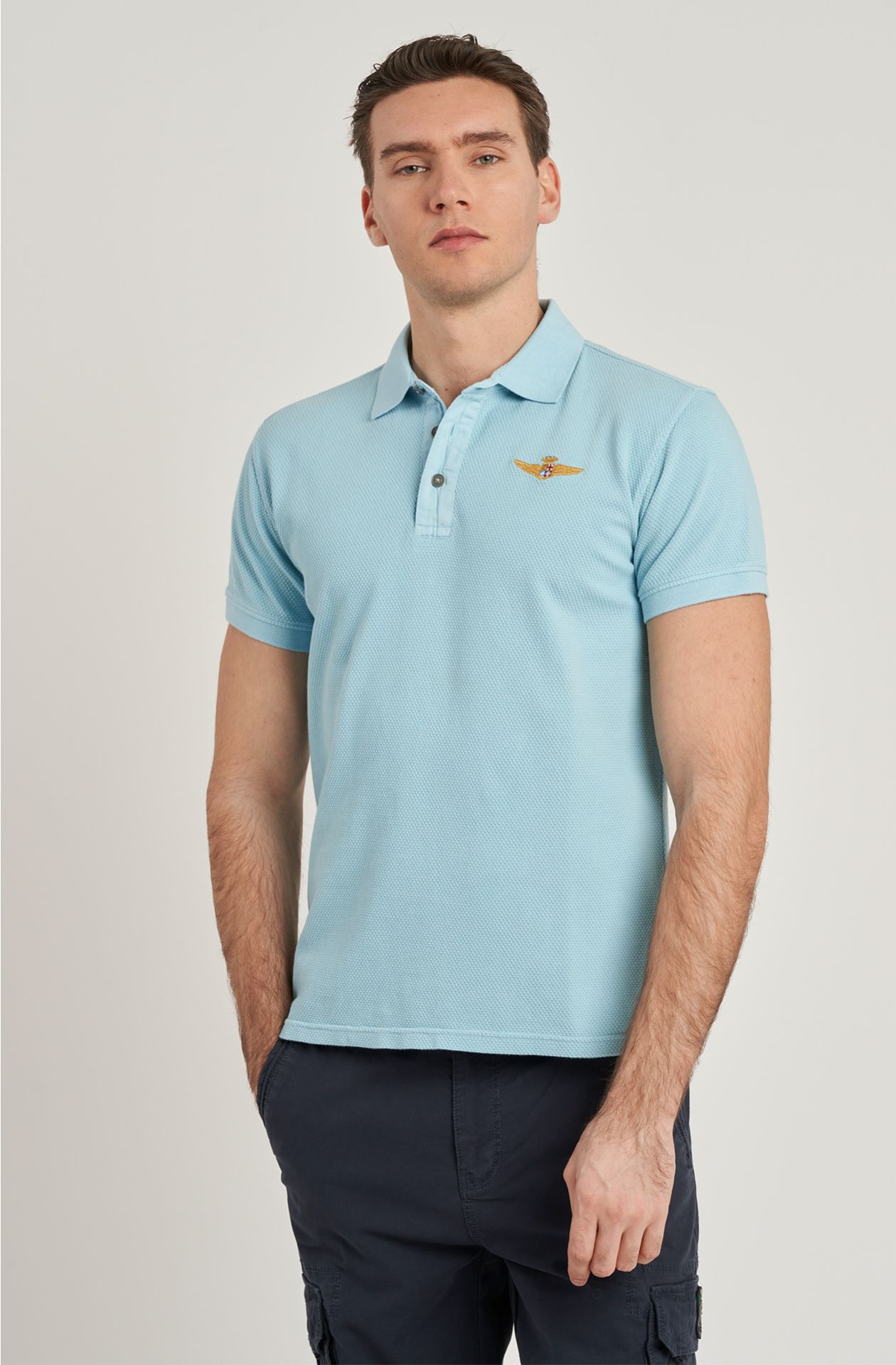 Men's Polo Shirt Aviazione Navale Cotton