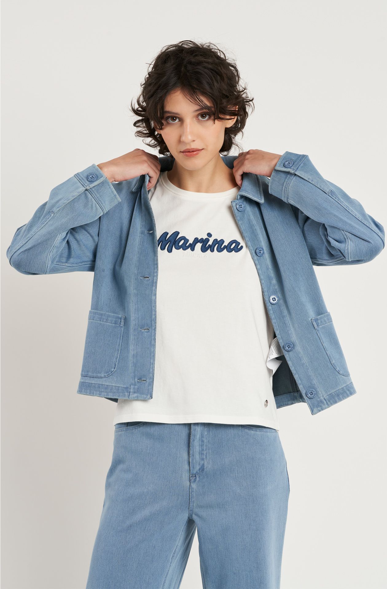 Women's denim cotton jacket