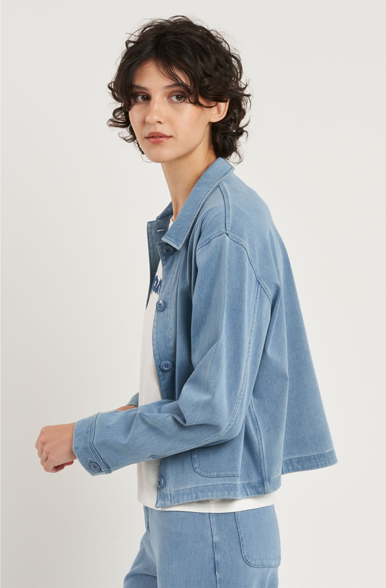 Women's denim cotton jacket