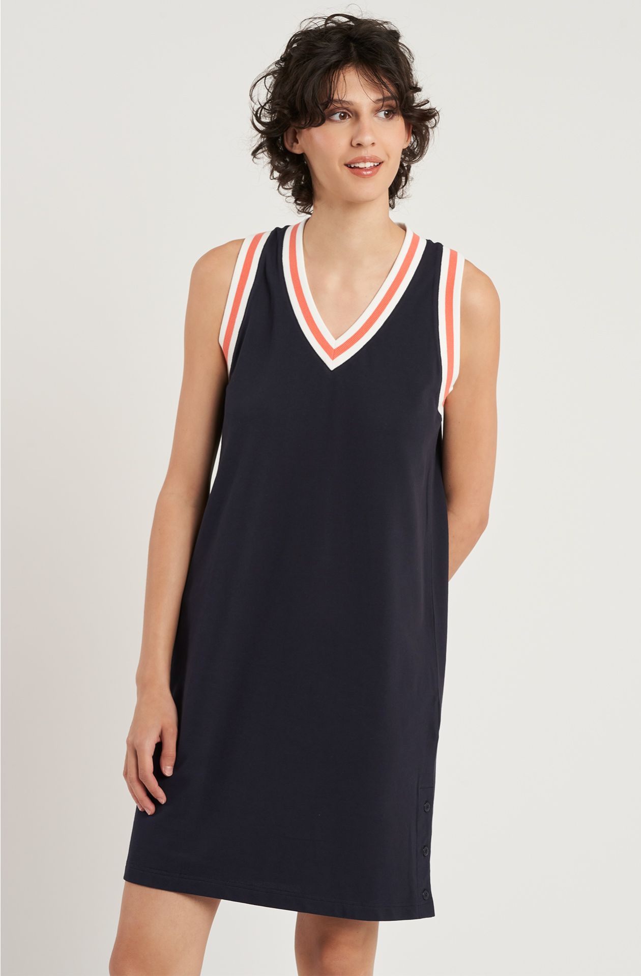 Vestito da donna in cotone piquet
