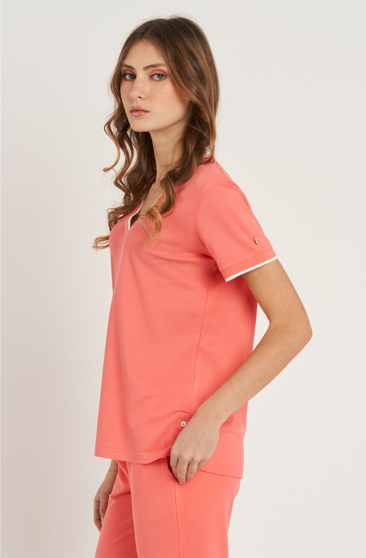 Women's Pique Cotton T-Shirt