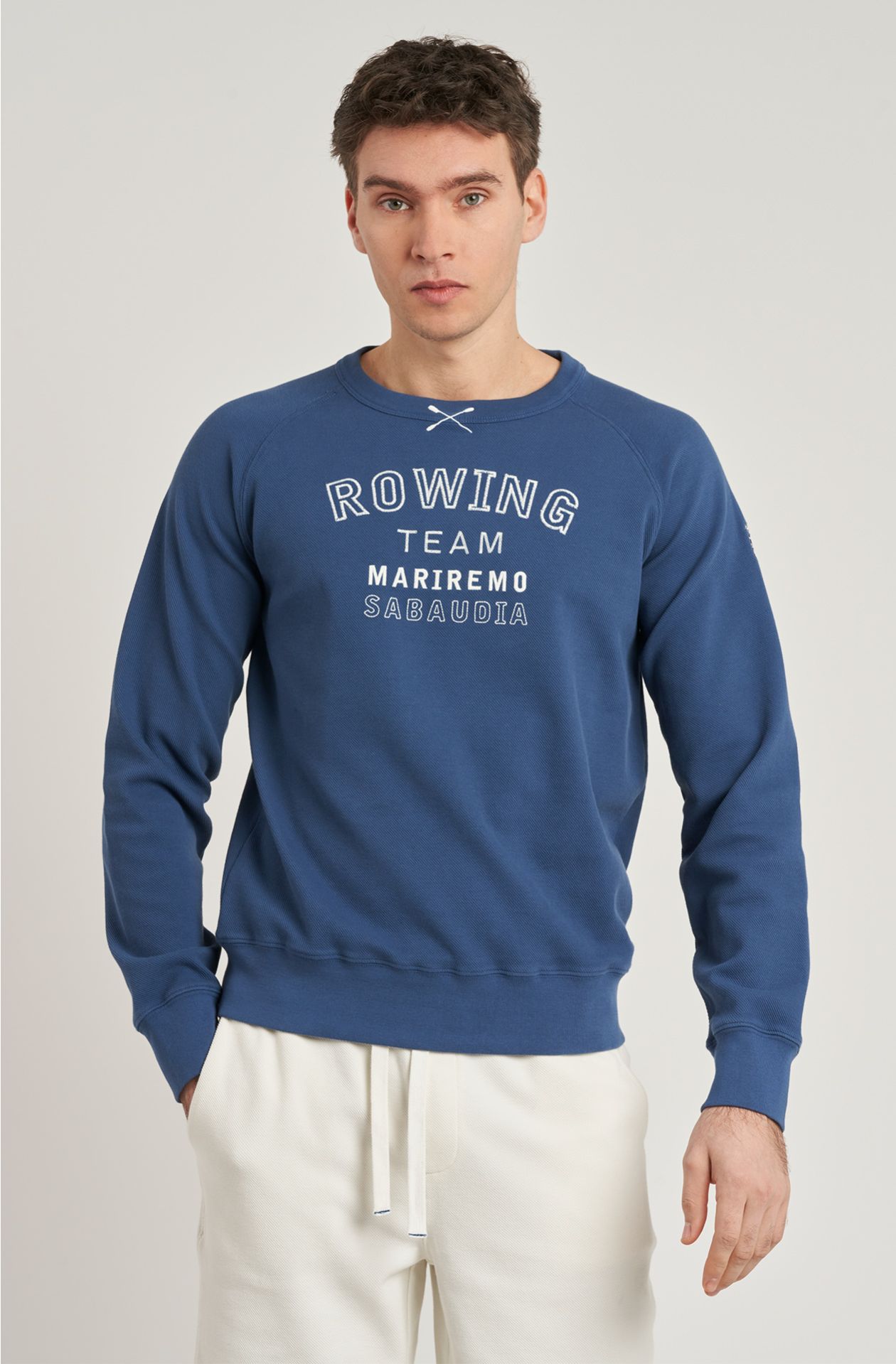 Felpa da uomo Rowing Team in cotone