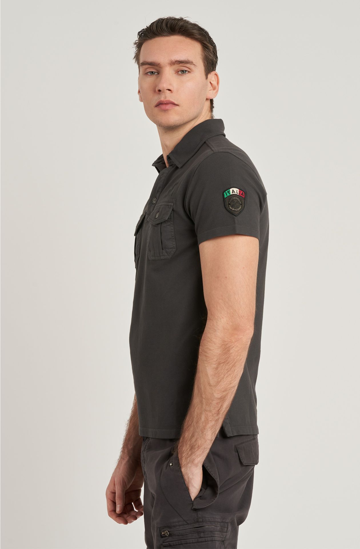 Polo da uomo Arditi Incursori in piquet