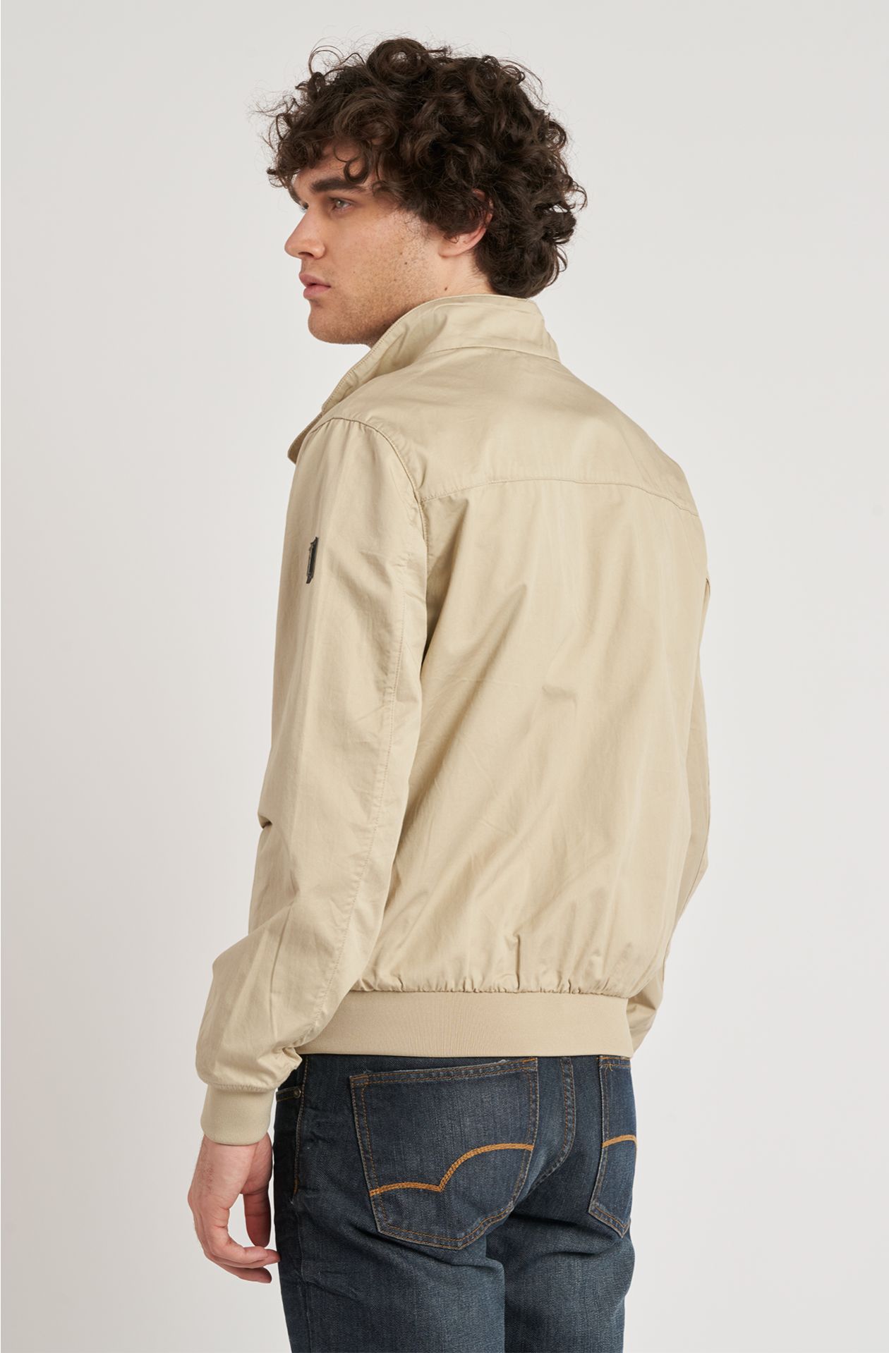 Giubbotto da uomo modello barracuda in cotone