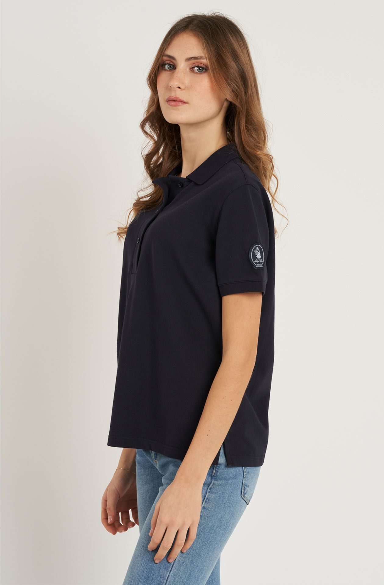 Polo da donna Amerigo Vespucci in cotone piquet