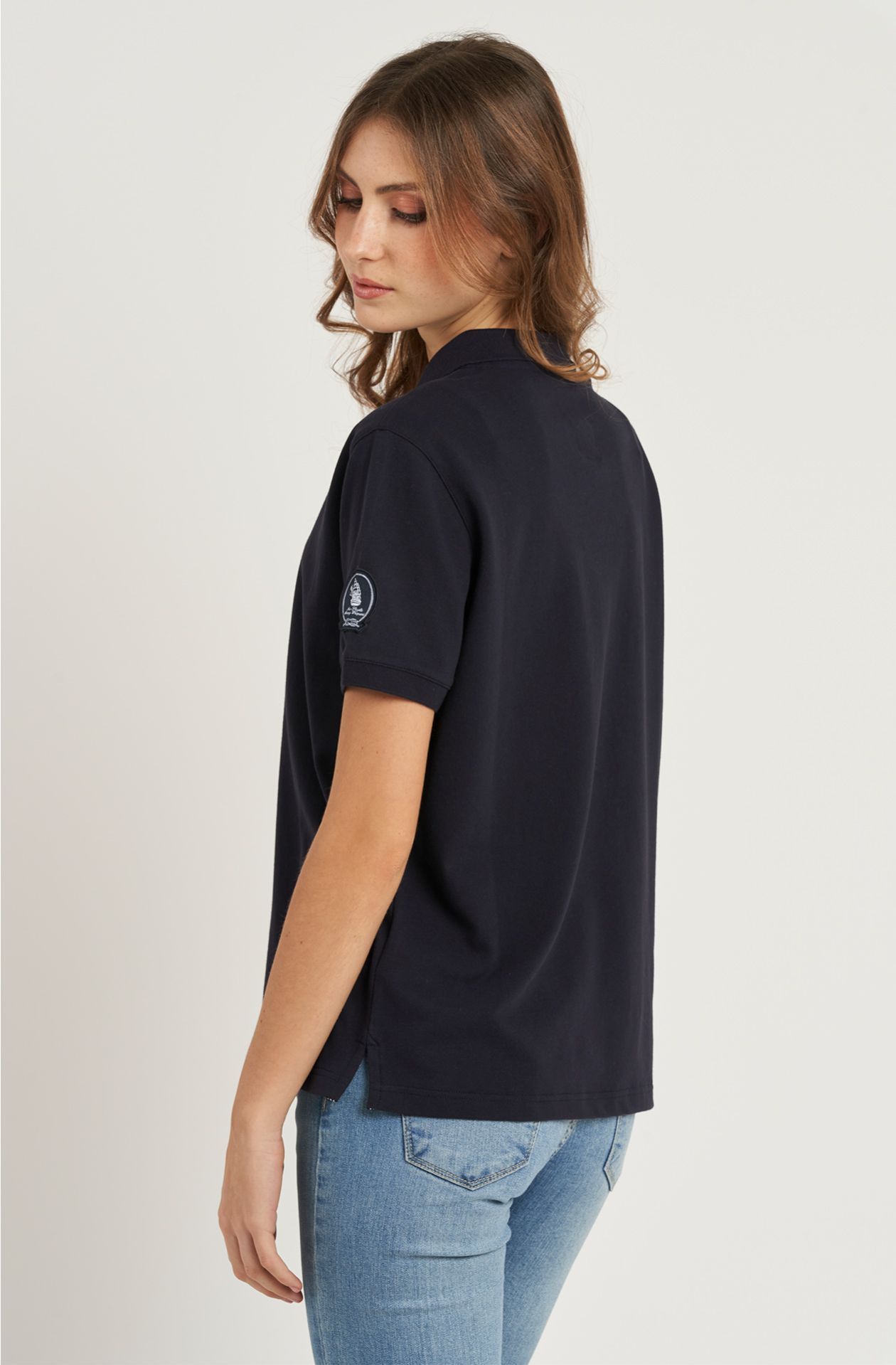 Polo da donna Amerigo Vespucci in cotone piquet