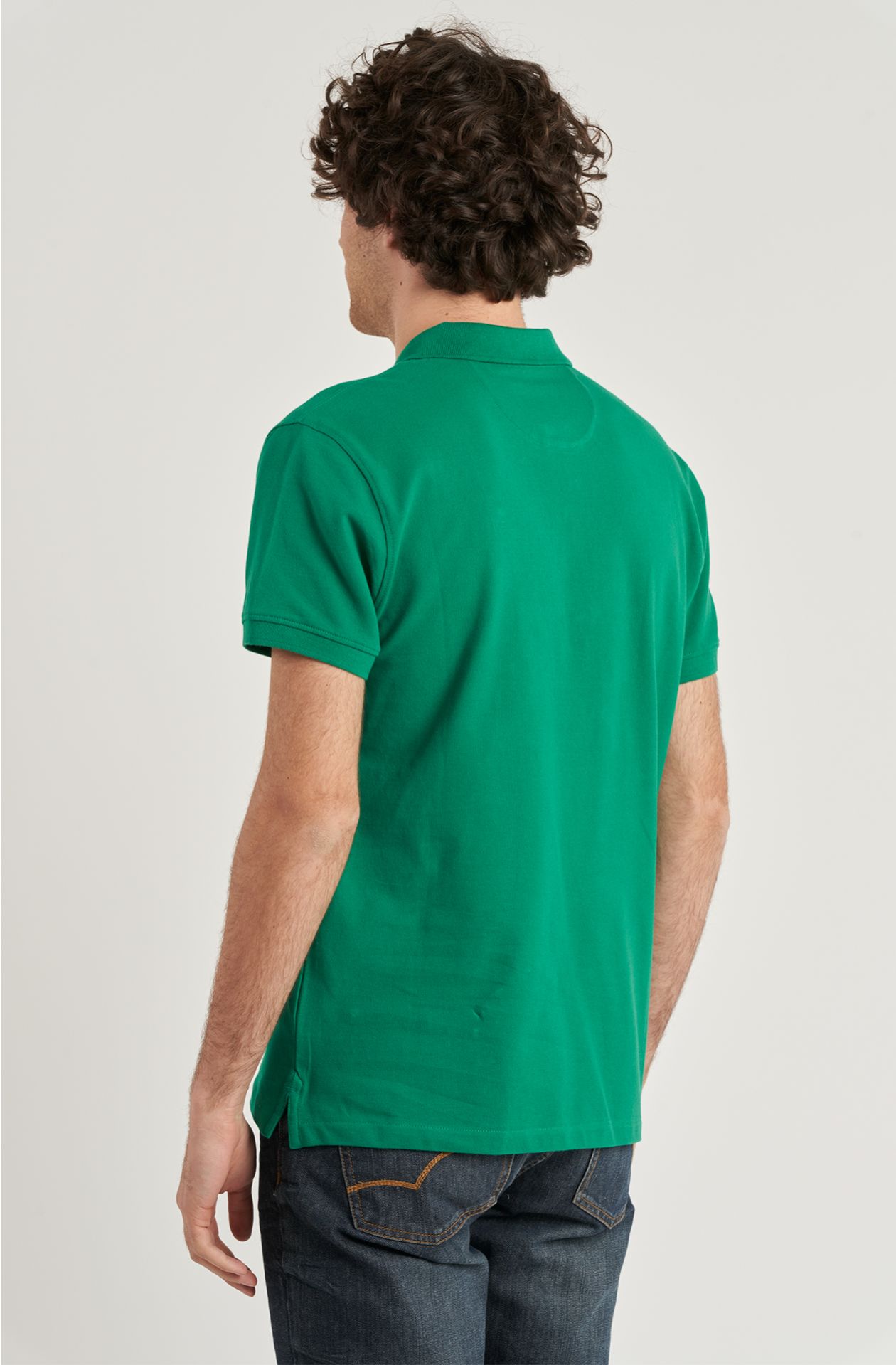 Polo da uomo Essentials in cotone piquet
