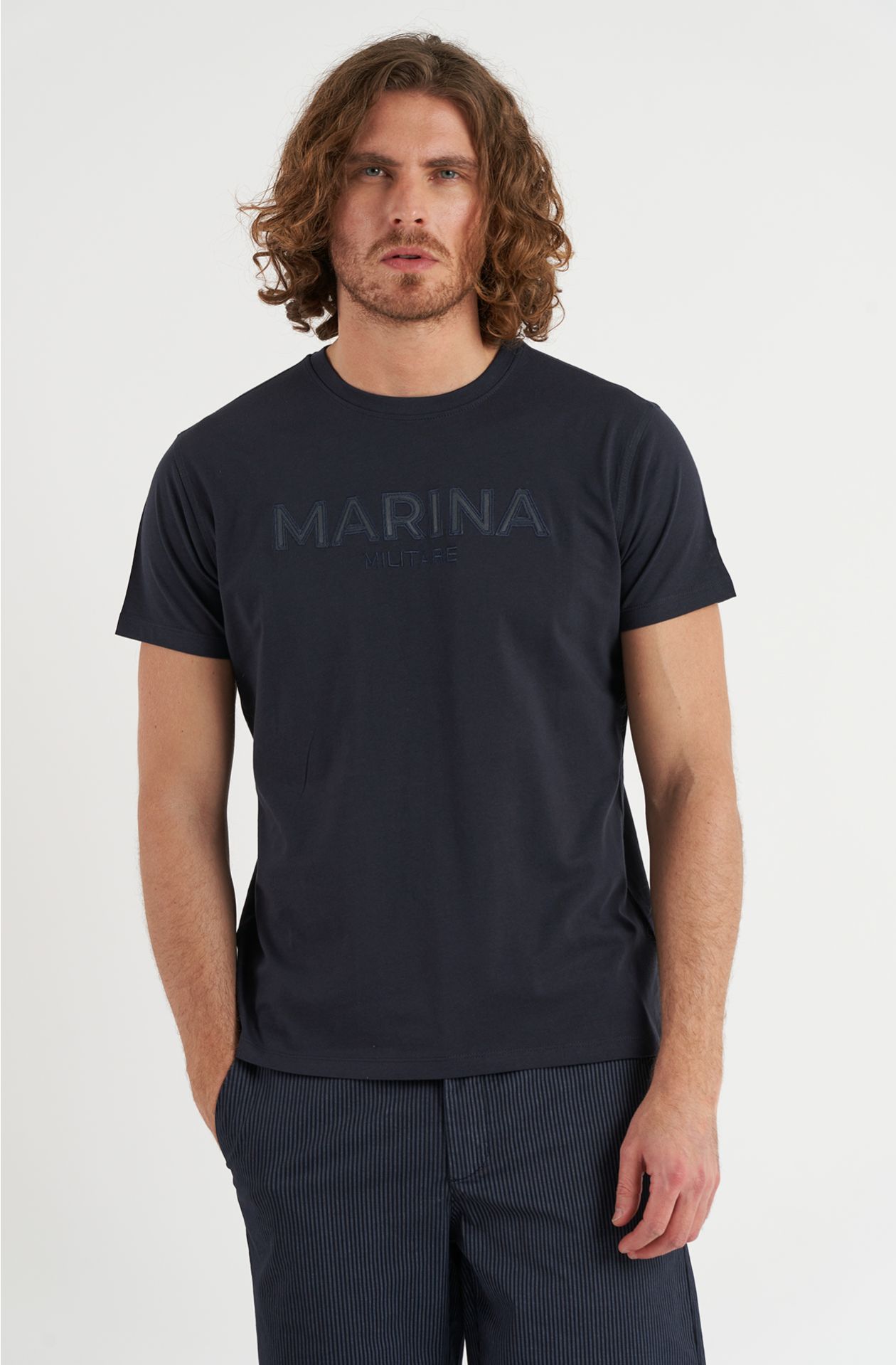 STP American n. 1 T-shirt grigio scuro STP American n. 1 T-shirt grigio scuro
