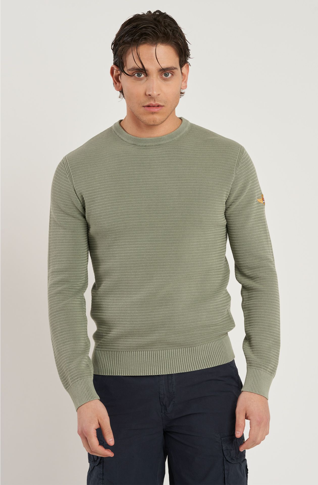 Maglia da uomo Aviazione Navale in cotone