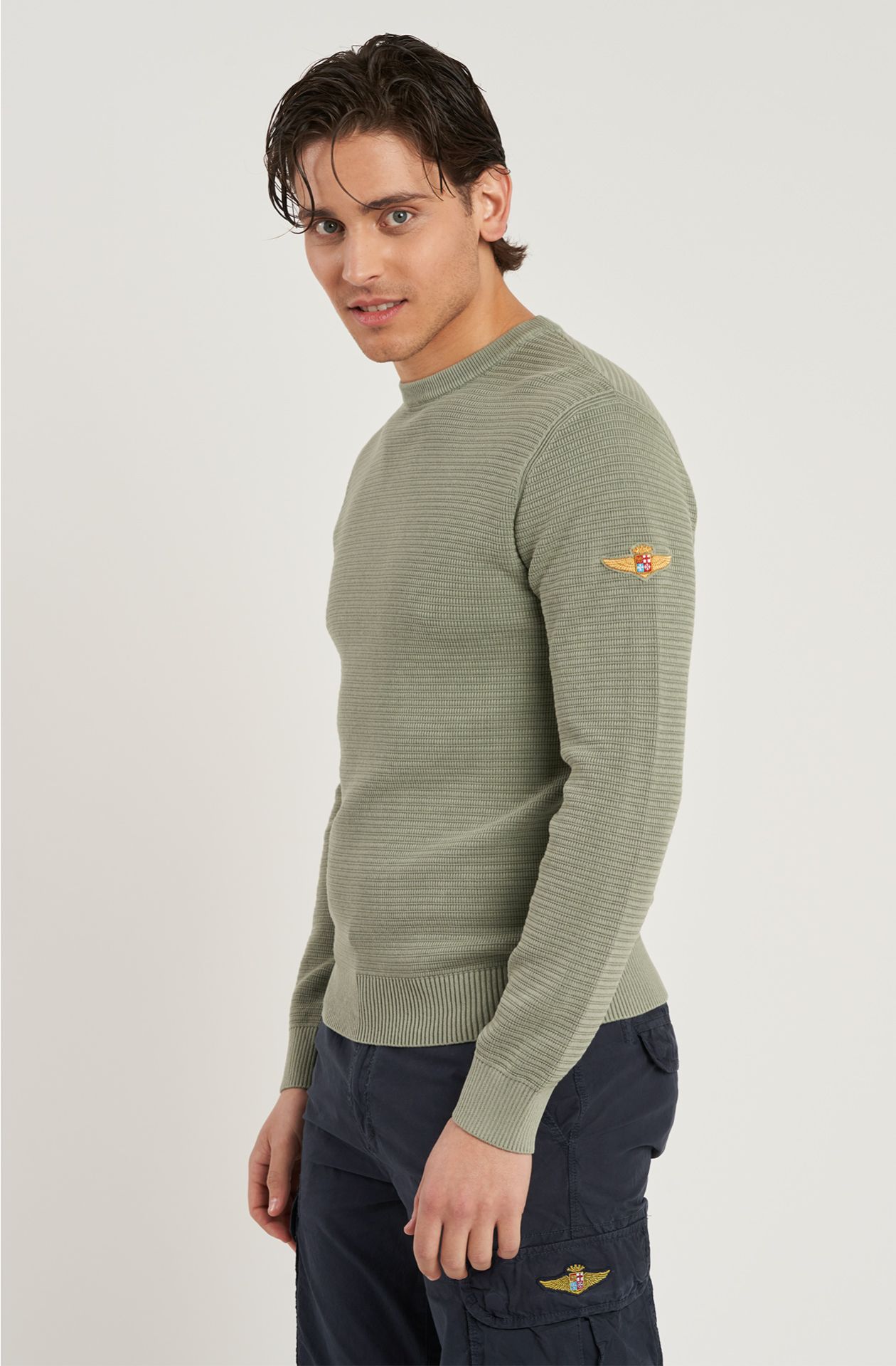 Maglia da uomo Aviazione Navale in cotone