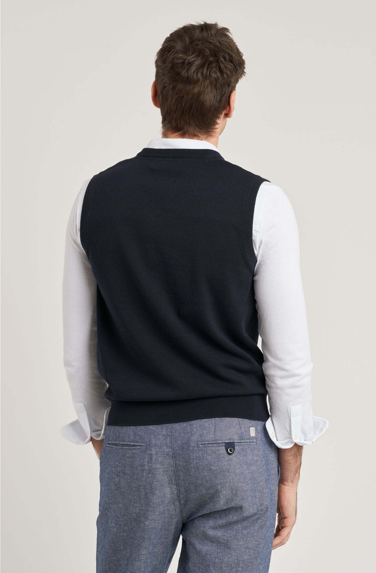Gilet da uomo in cotone