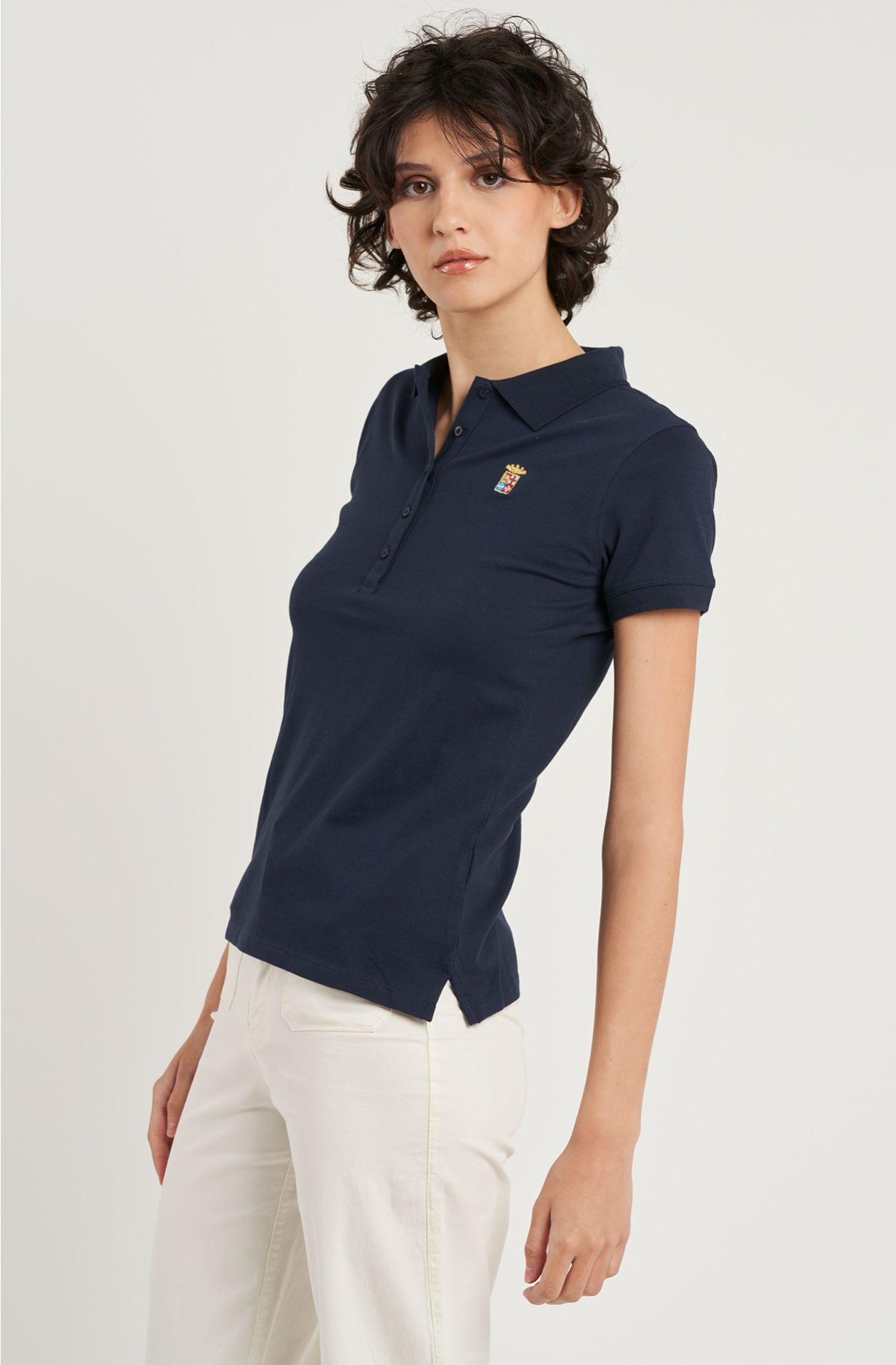 Polo donna Essentials in cotone piquet
