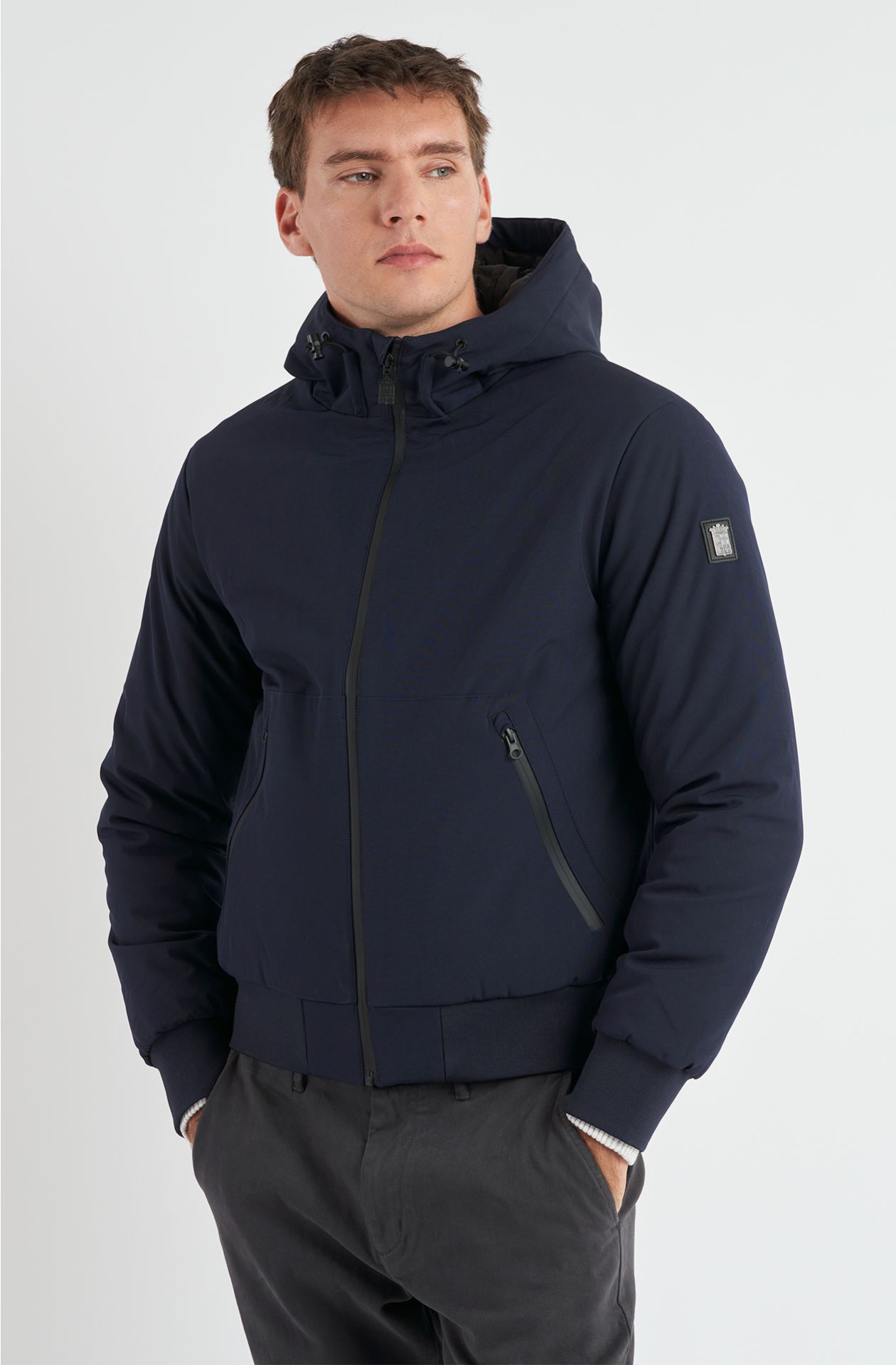 Giaccone da uomo in softshell