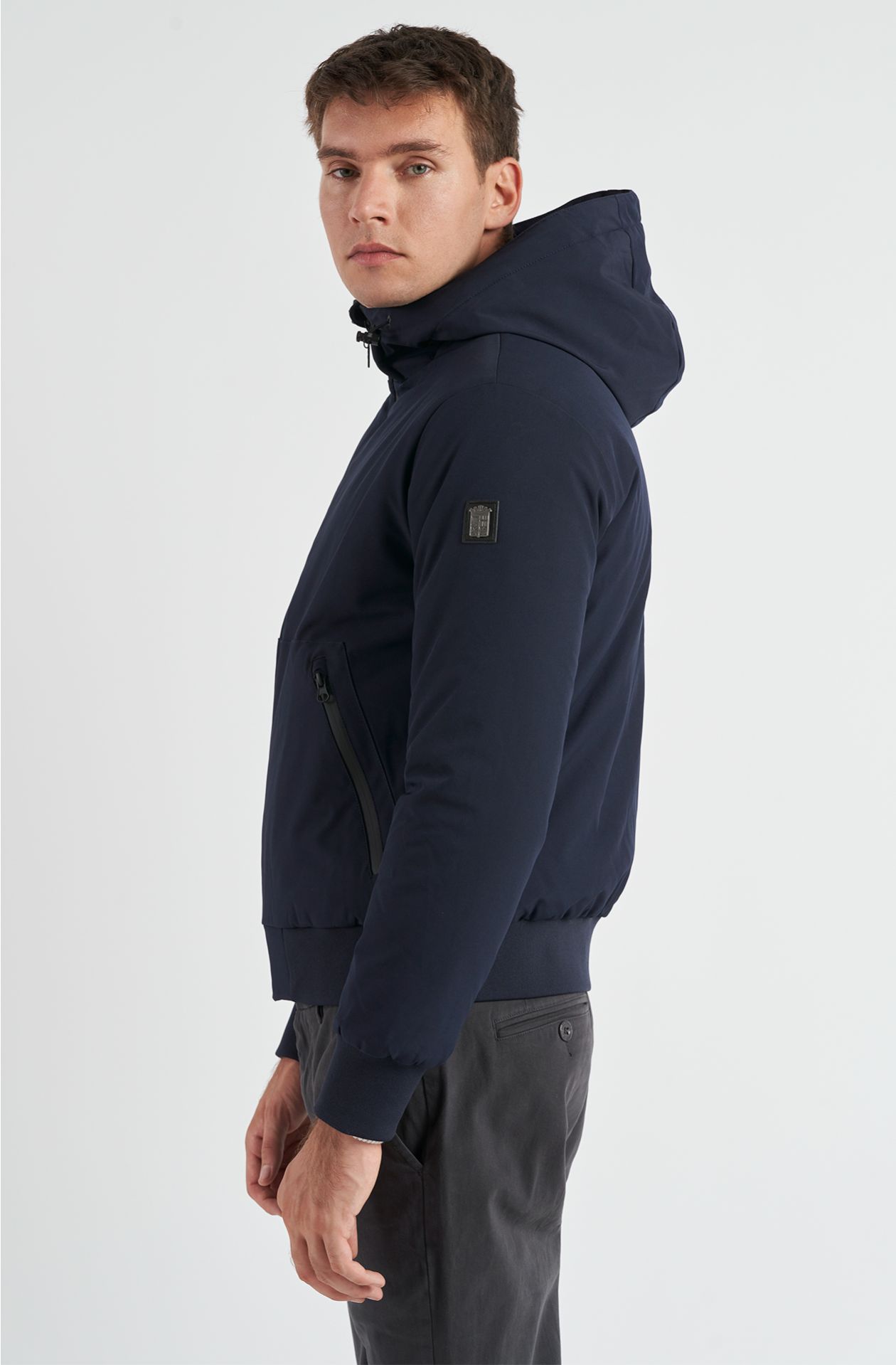 Giaccone da uomo in softshell