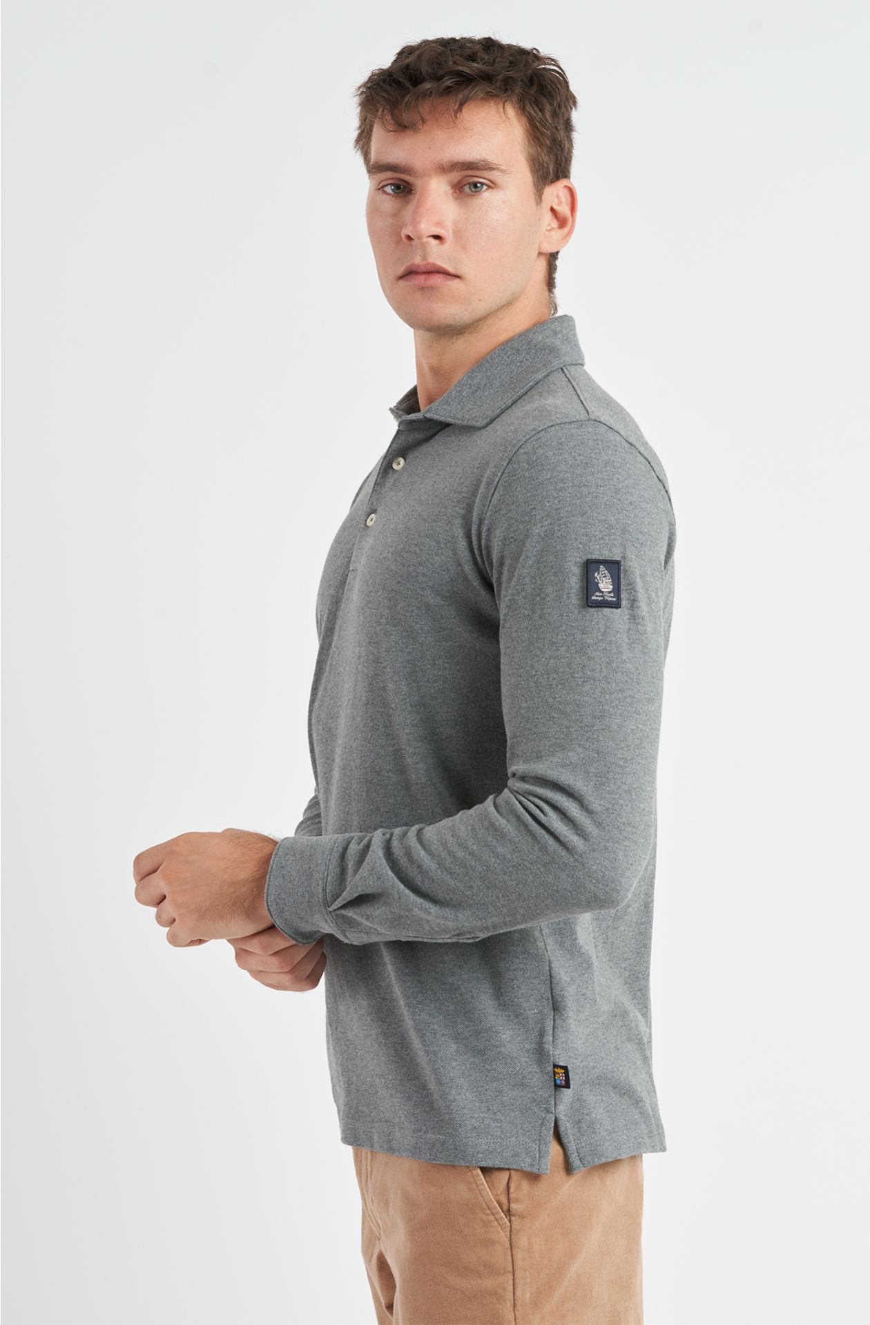 Polo da uomo Amerigo Vespucci in cotone piquet