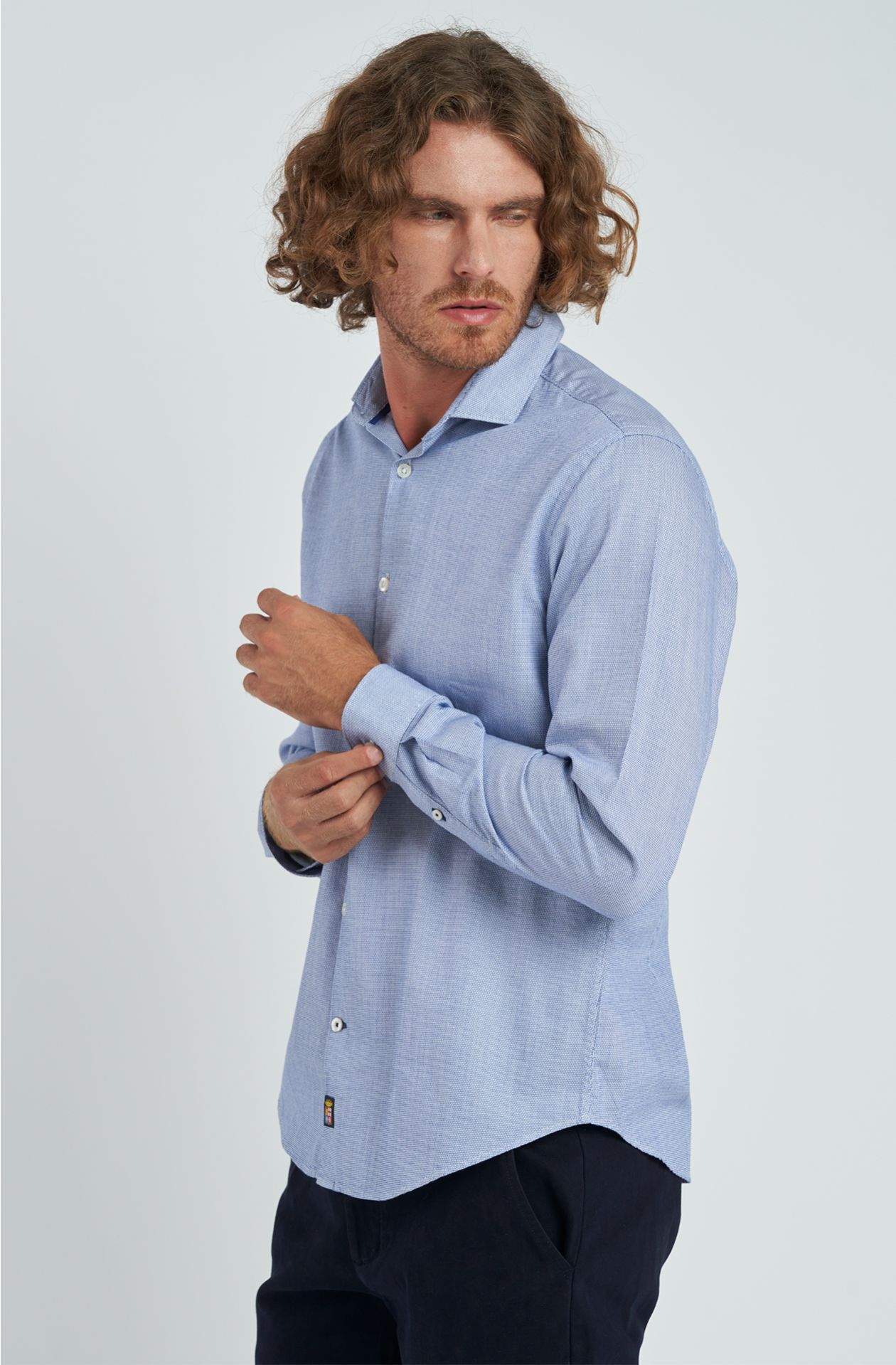 Camicia da uomo in cotone