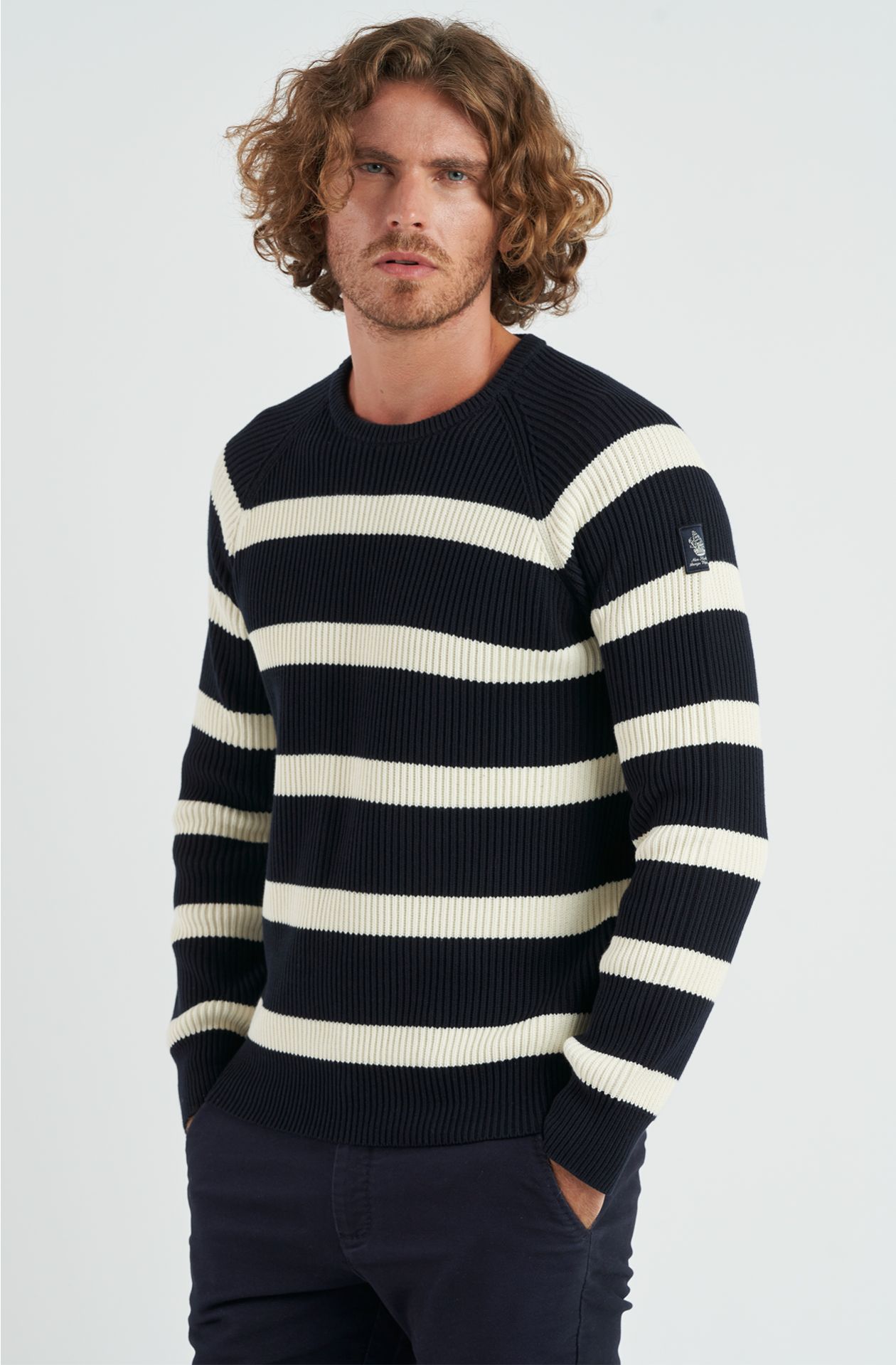 Maglia da uomo Amerigo Vespucci in caldo cotone