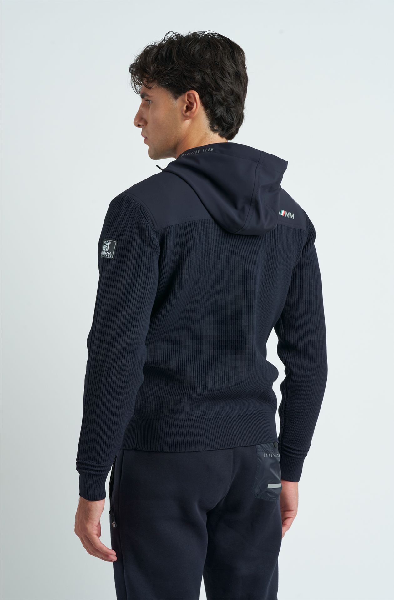 Maglia da uomo Sailing Team in filato tecnico