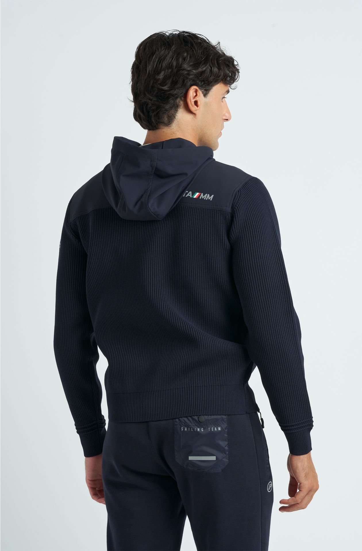 Maglia da uomo Sailing Team in filato tecnico