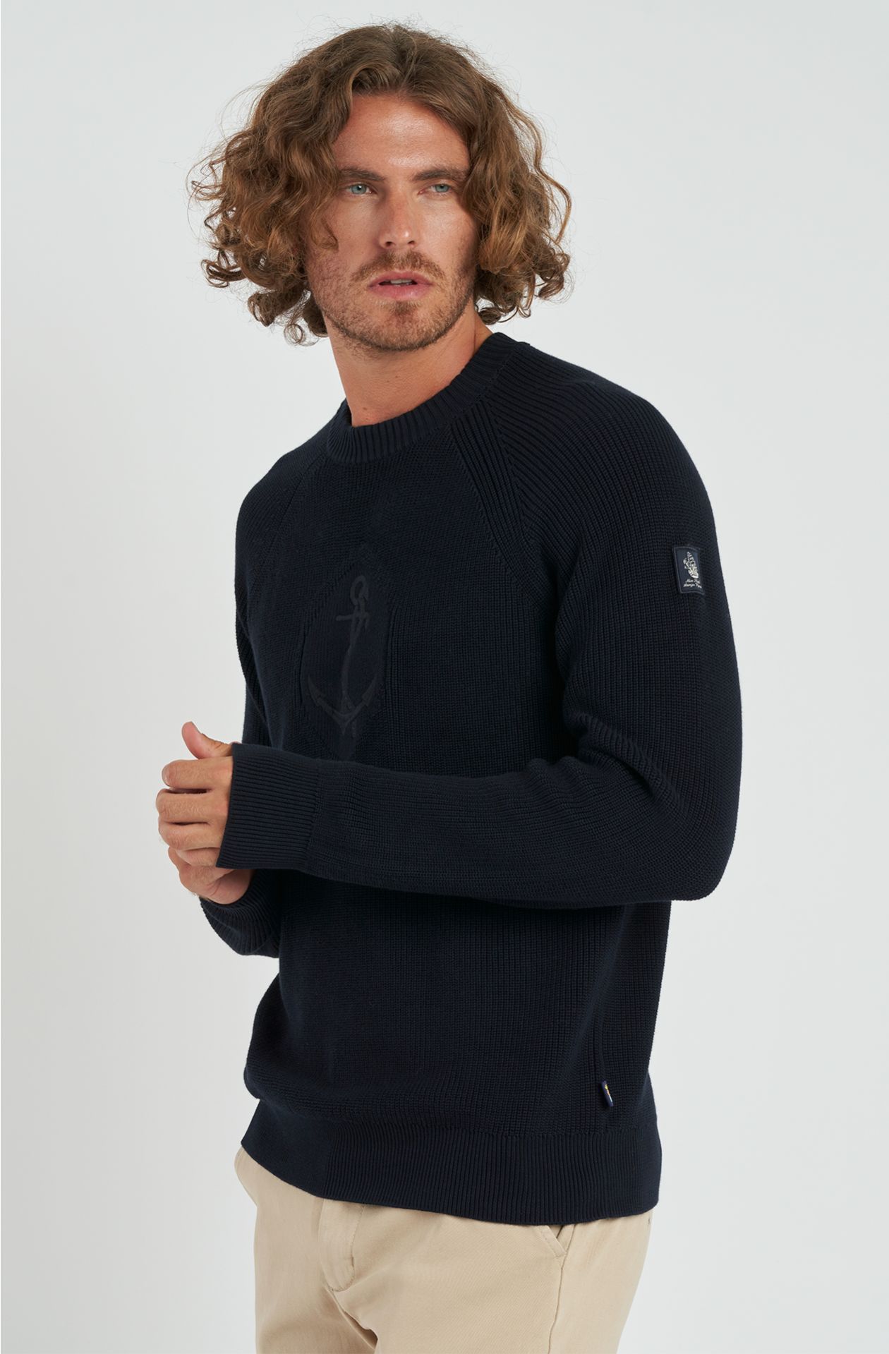 Maglia da uomo Amerigo Vespucci in caldo cotone