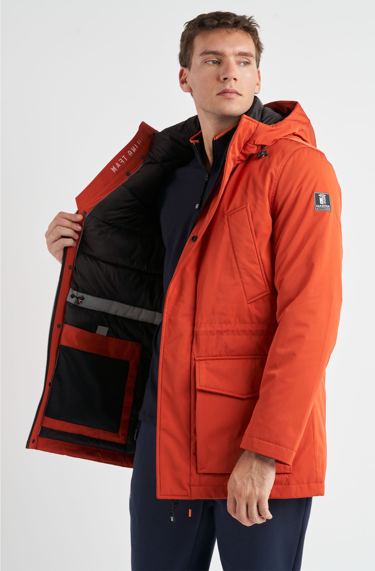 Giaccone da uomo Sailing Team in nylon