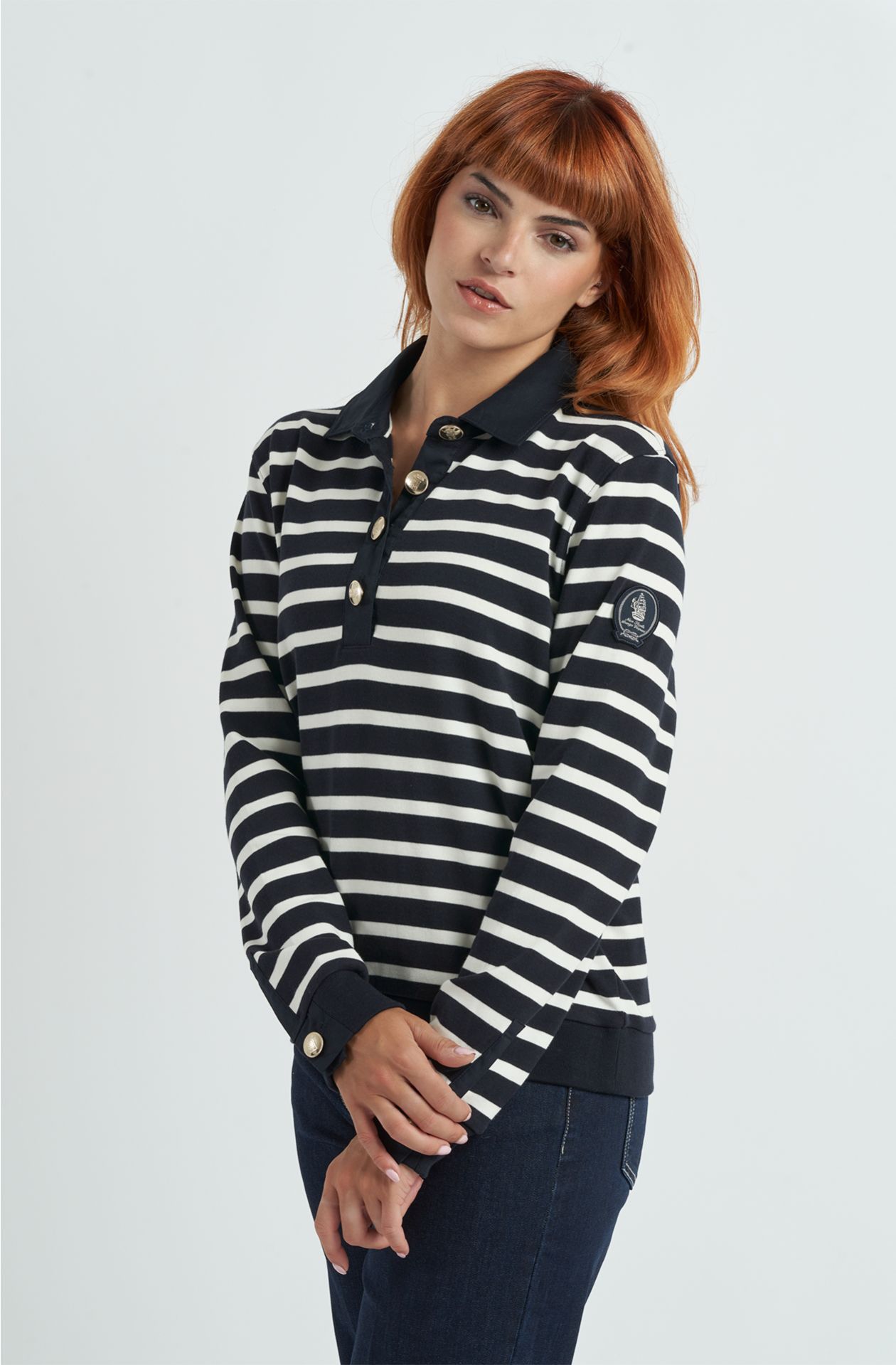 Felpa da donna Amerigo Vespucci in cotone