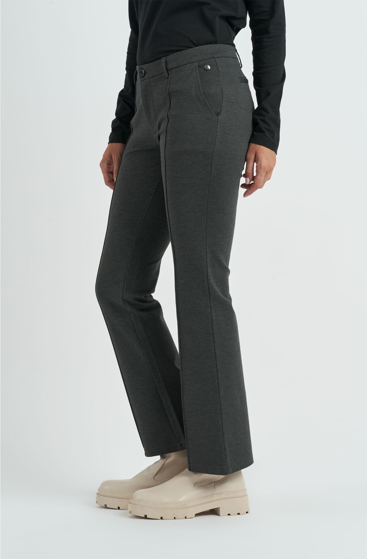 Pantalone da donna in tessuto elasticizzato