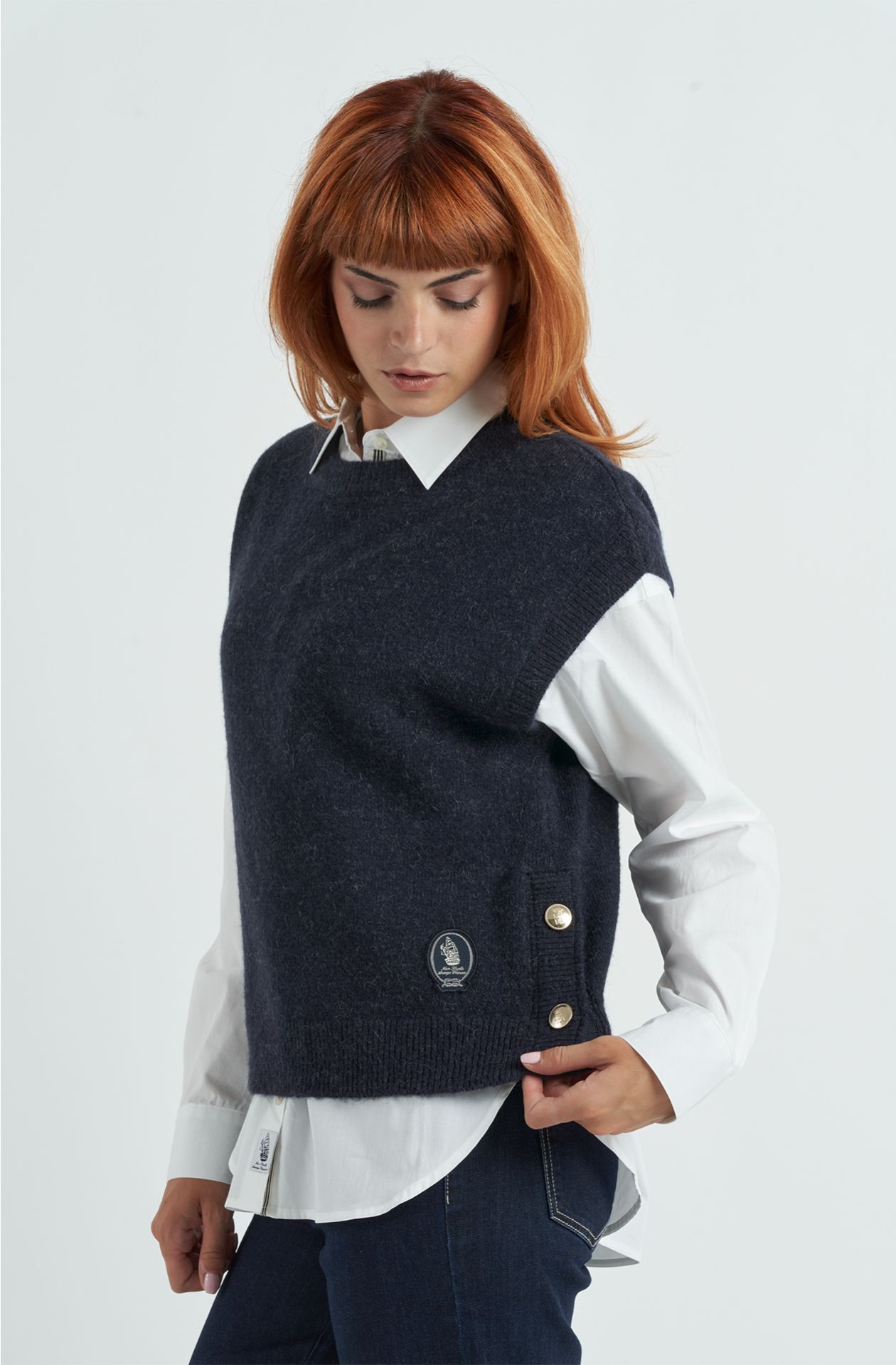 Women's Amerigo Vespucci Wool Blend Sweater