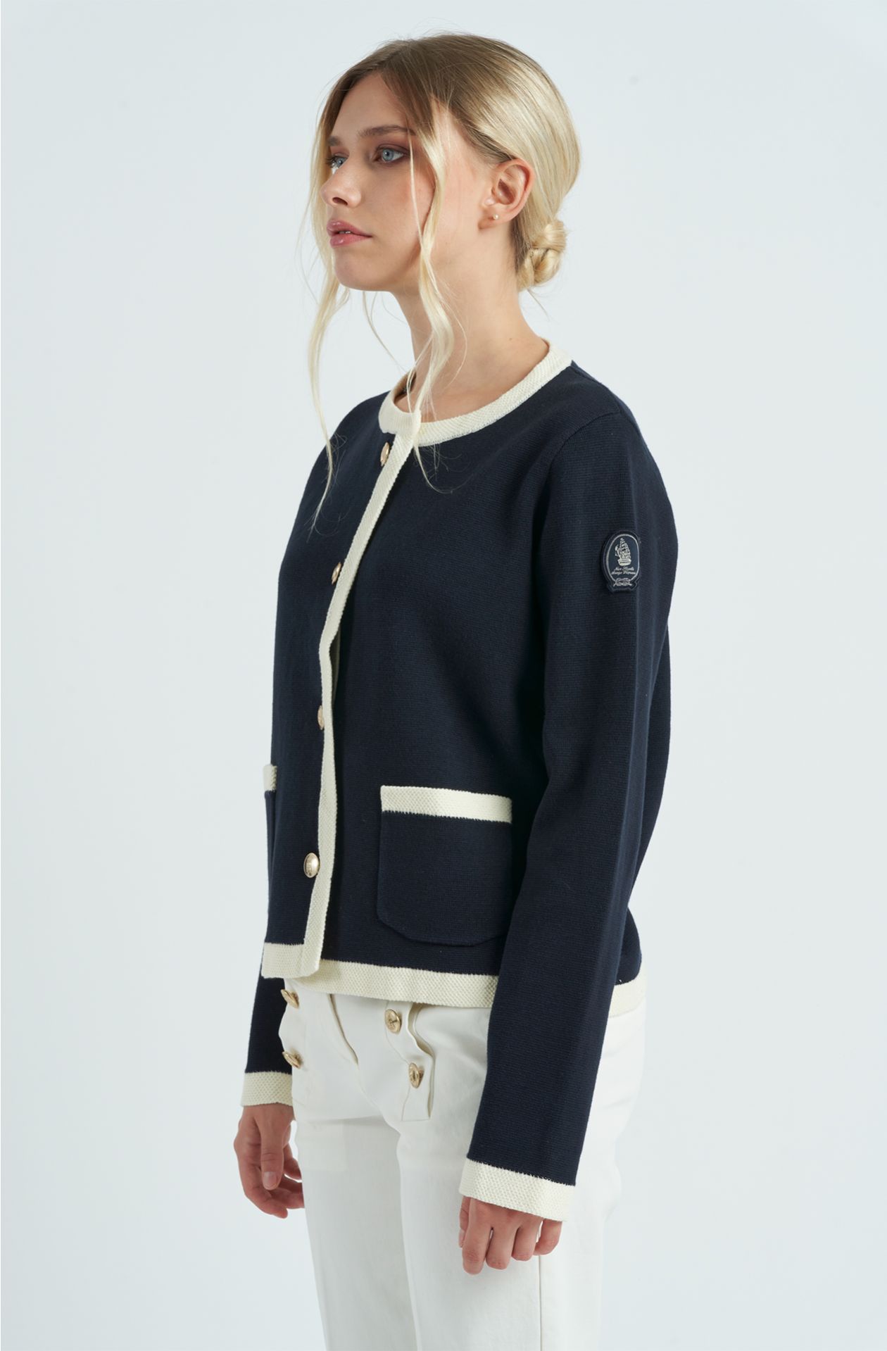 Amerigo Vespucci women's cardigan in warm cotton