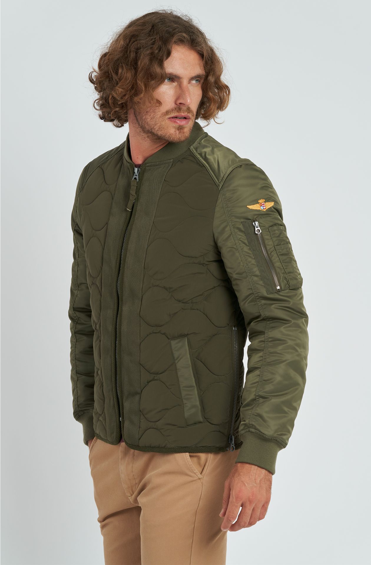 Giubbotto da uomo Aviazione Navale in nylon
