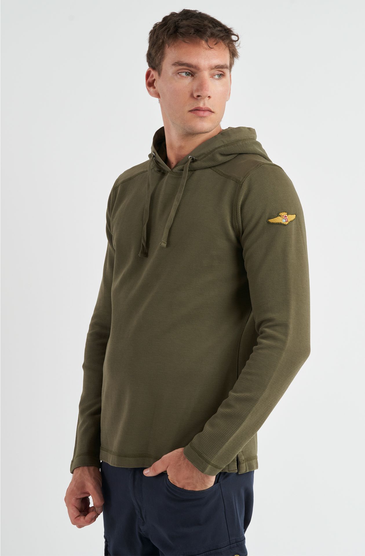 T-shirt da uomo Aviazione Navale in cotone