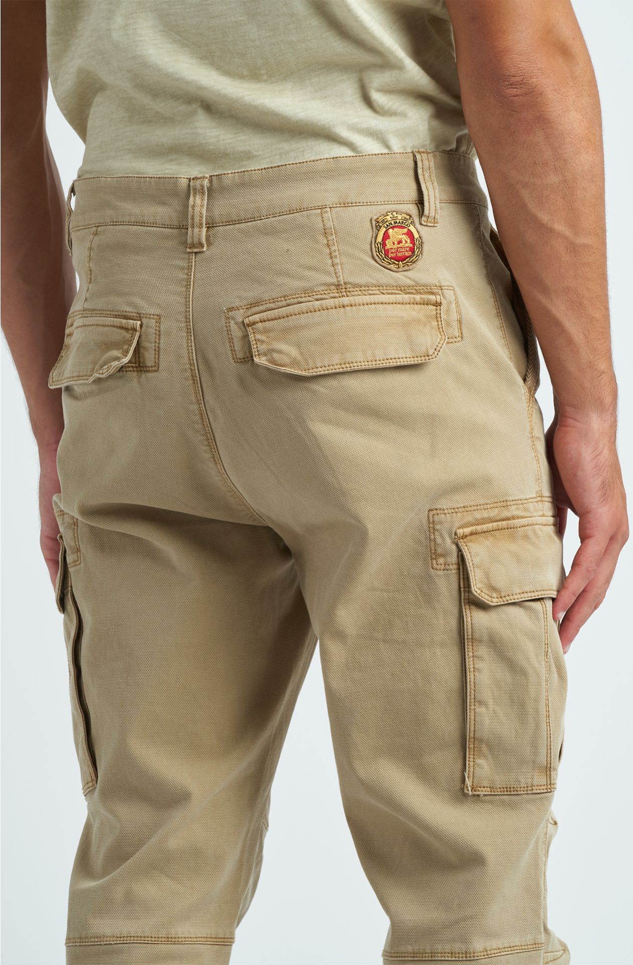 Men's Brigata Marina San Marco Cotton Cargo Pants