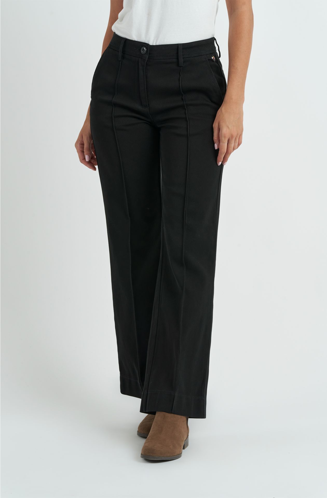 Pantalone da donna in gabardina