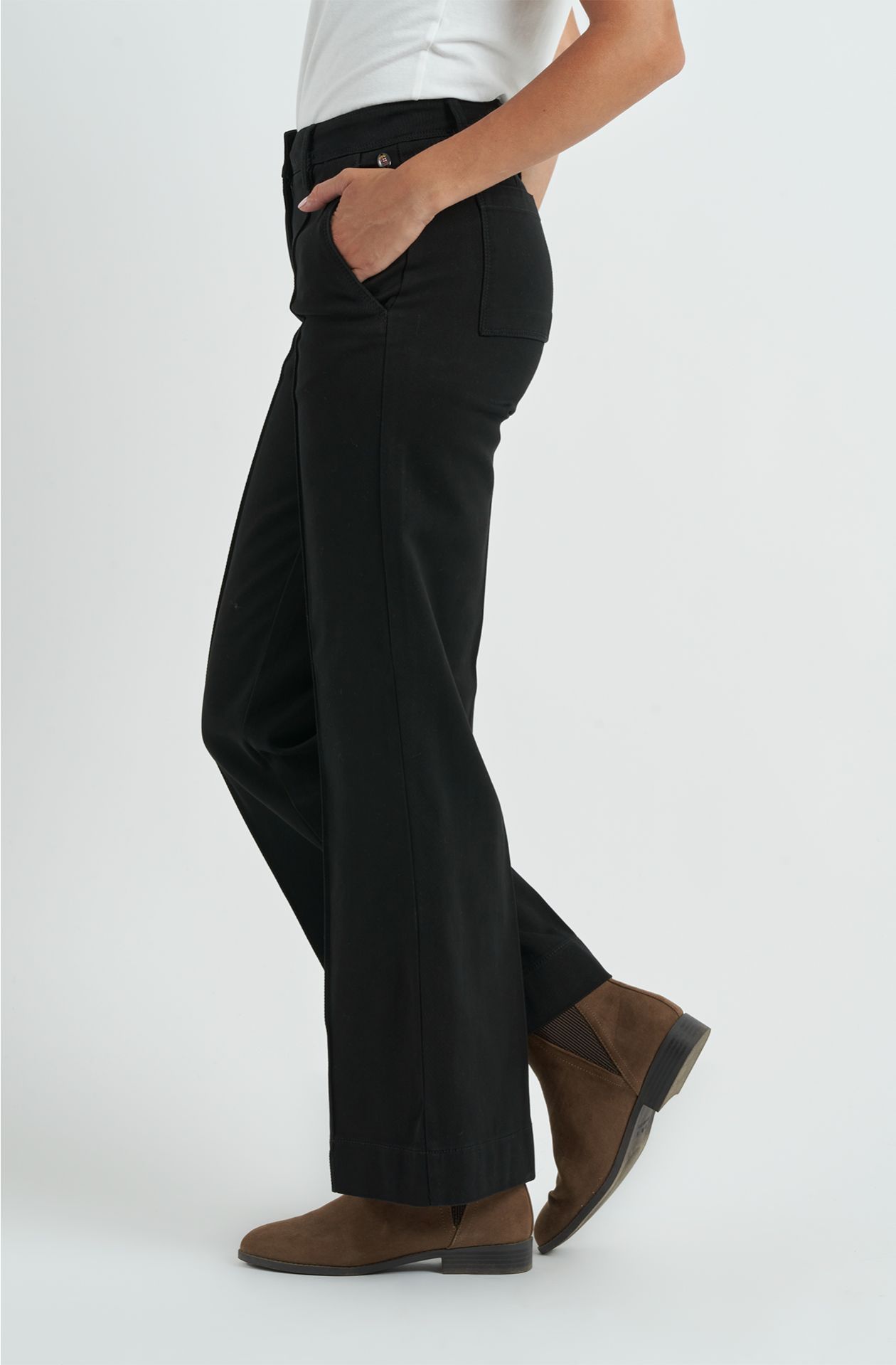 Pantalone da donna in gabardina