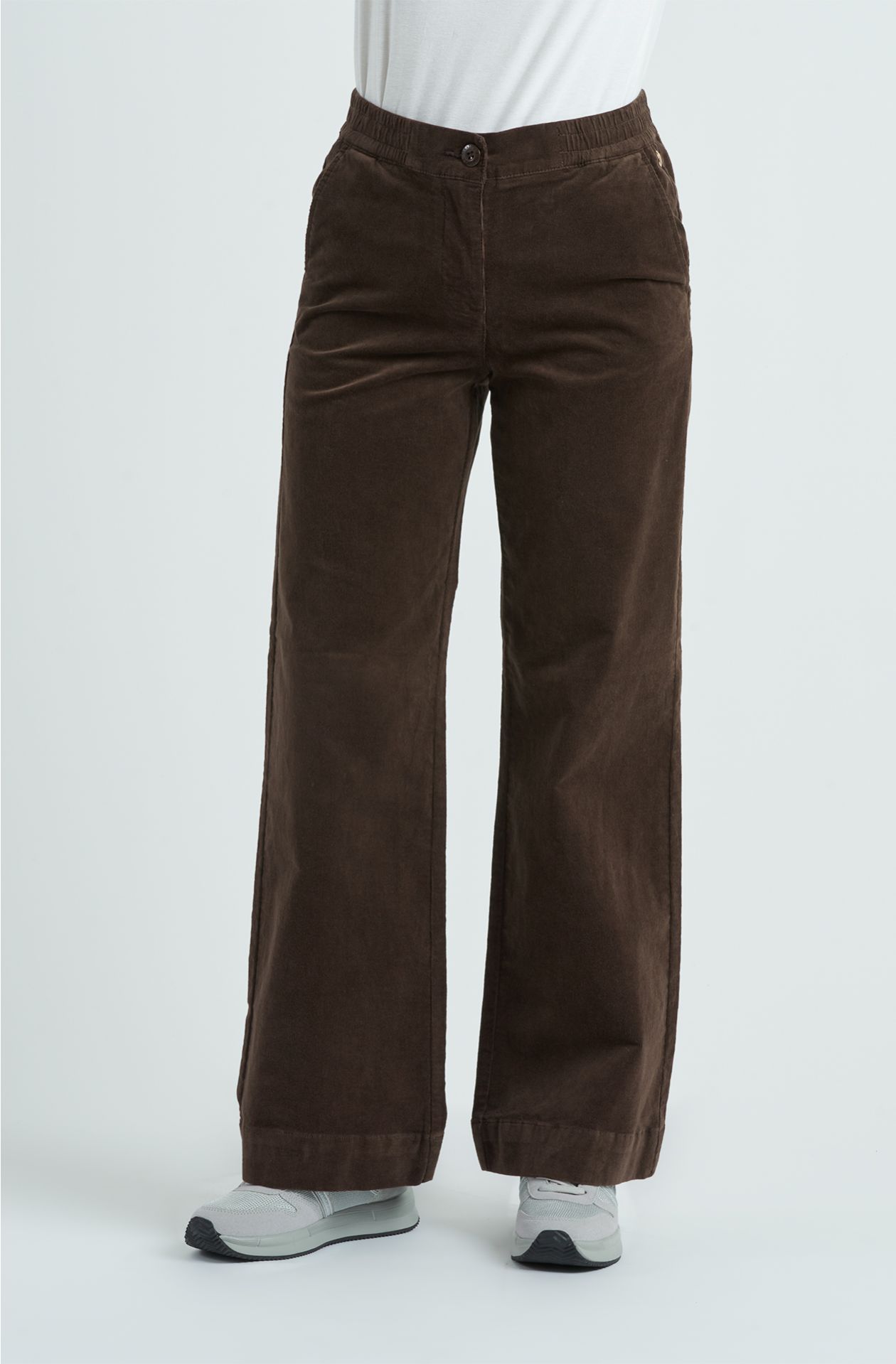Pantalone da donna in velluto