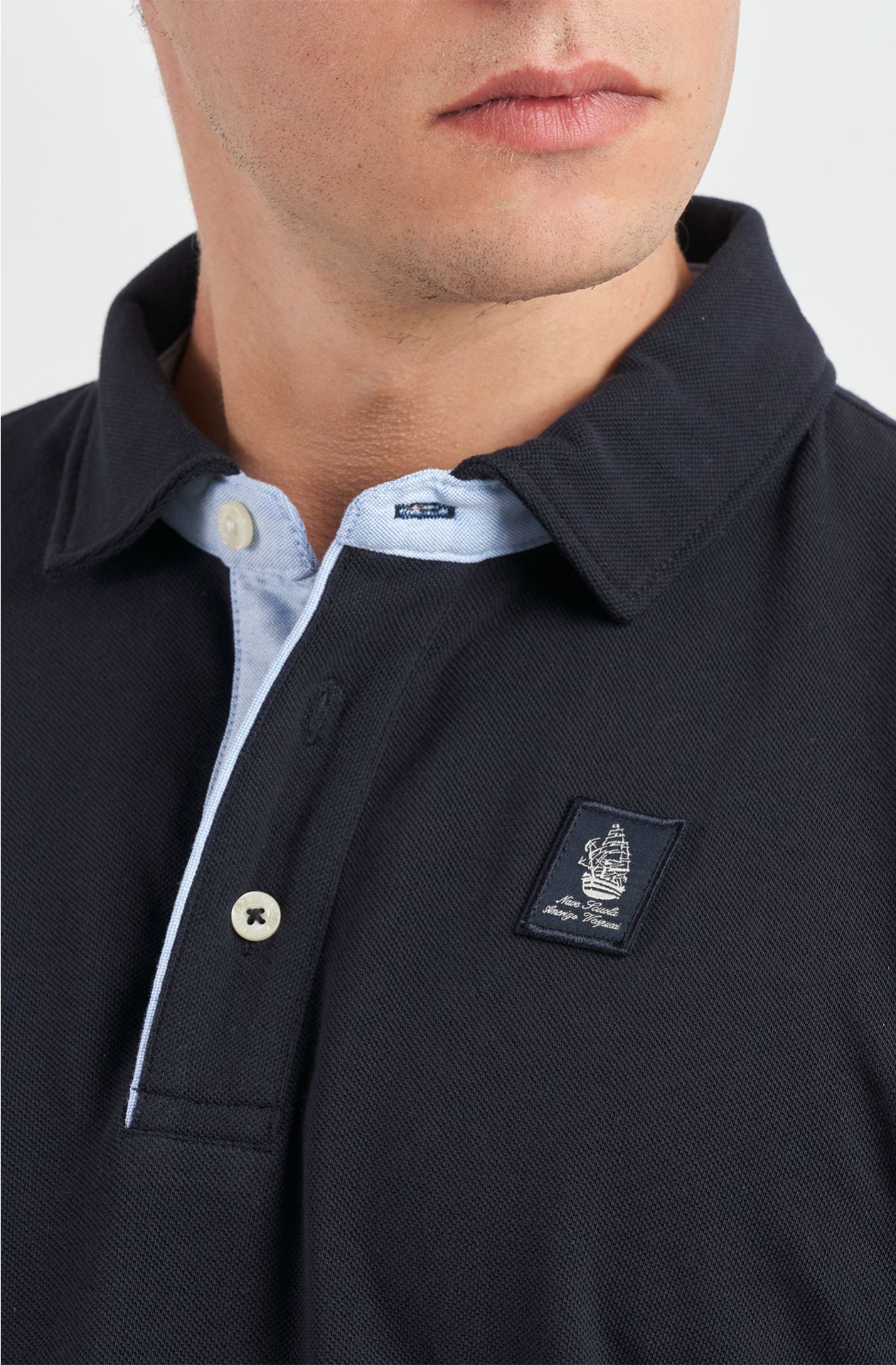 Polo da uomo Amerigo Vespucci in cotone