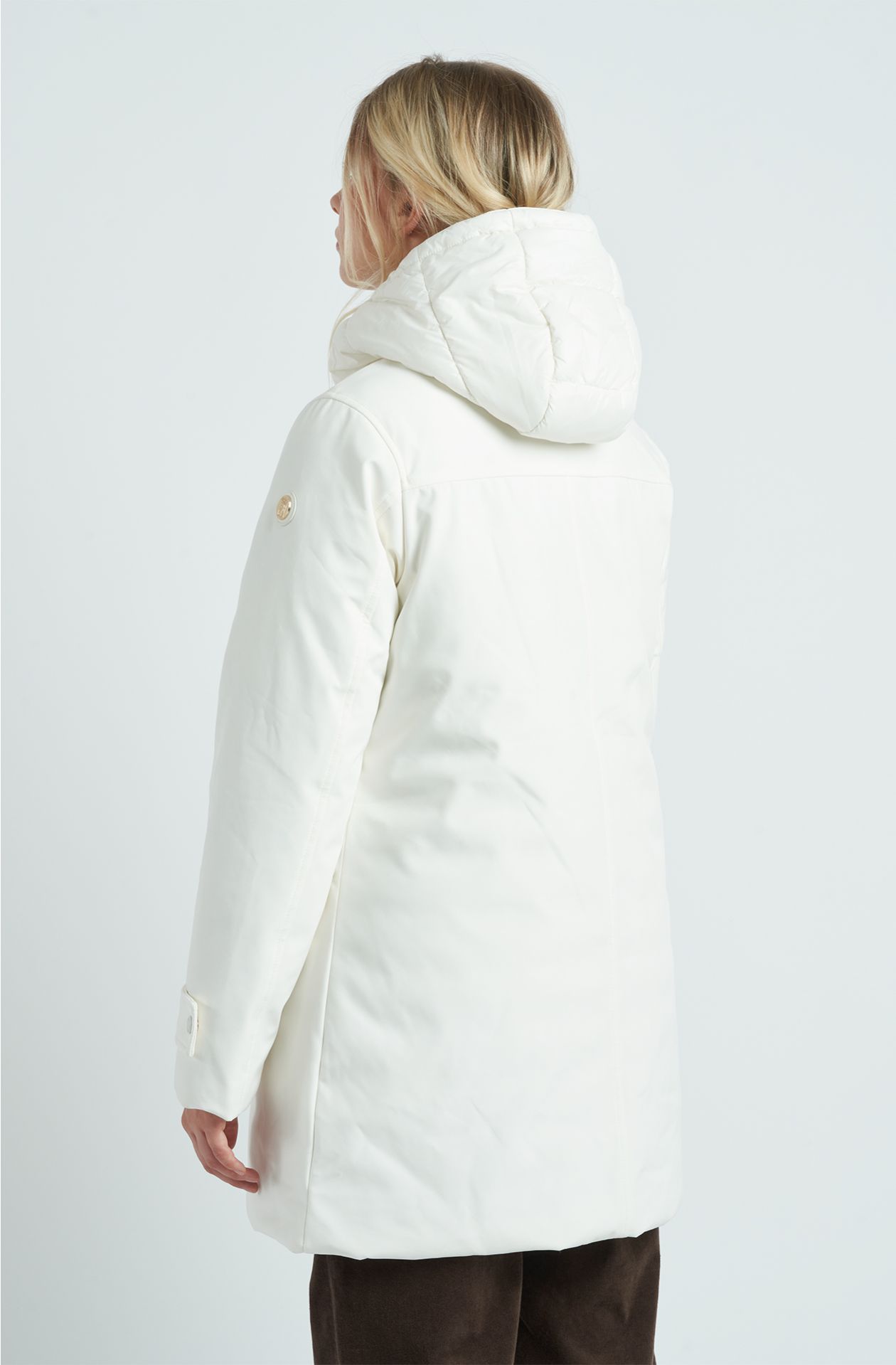 Giaccone da donna in Softshell con cappuccio