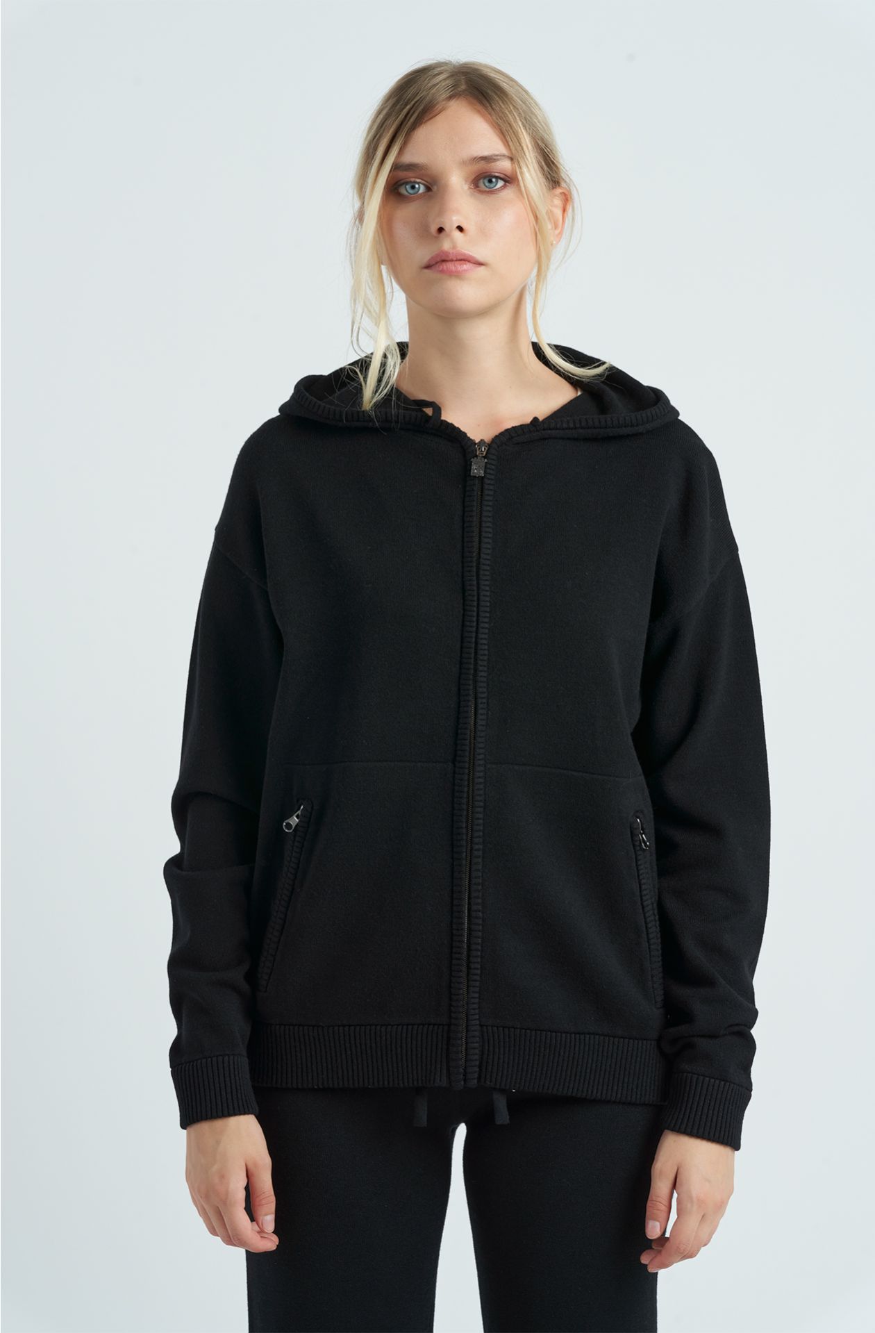 Maglia da donna in misto cotone